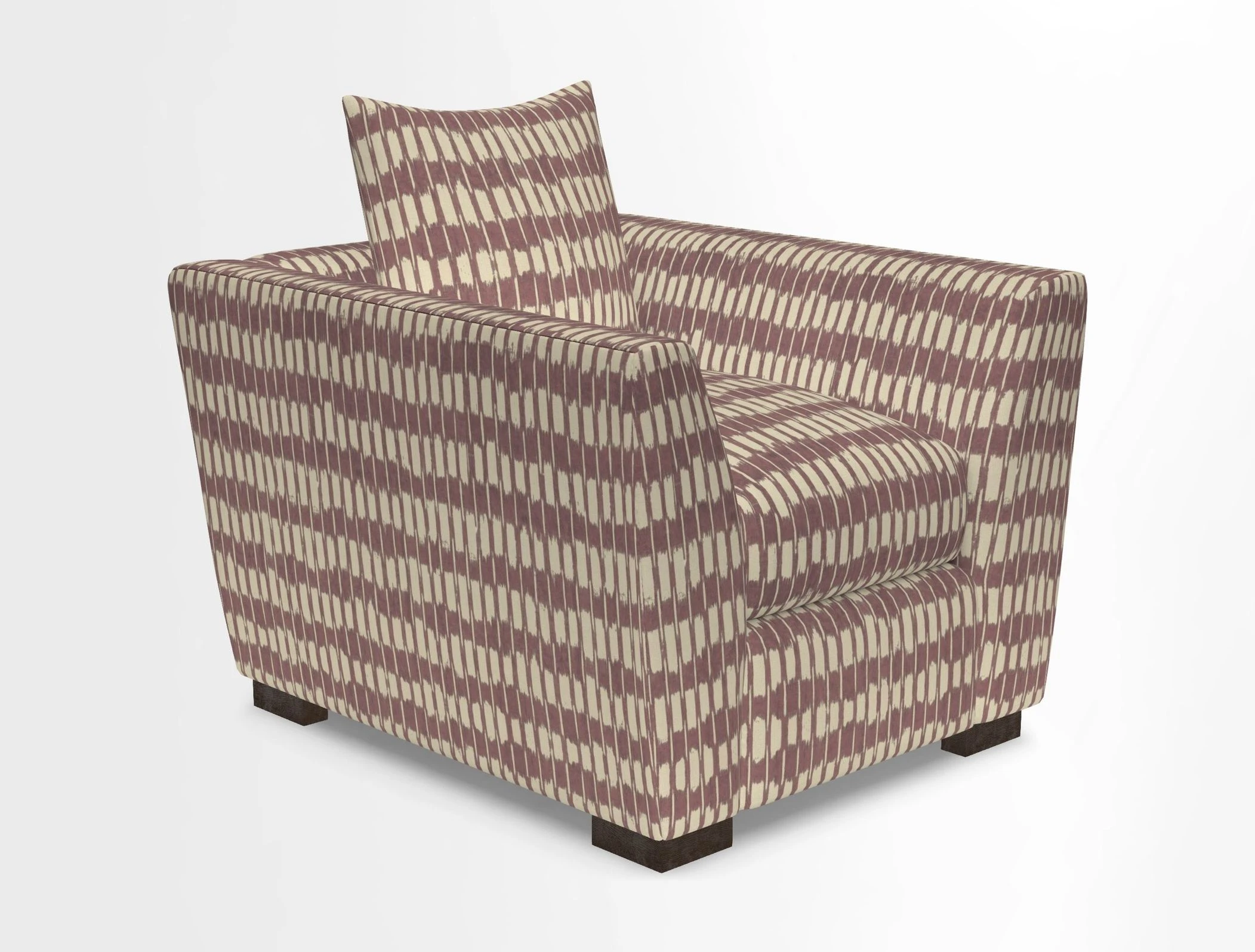 Hambledon Chair in Two Tone Plain  Biscuit