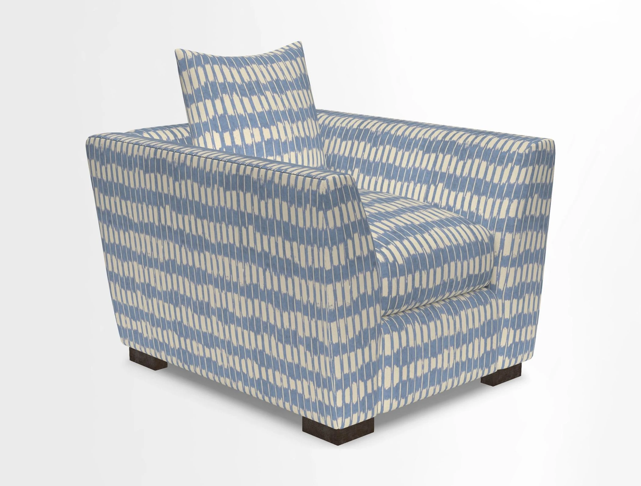 Hambledon Chair in Two Tone Plain  Biscuit