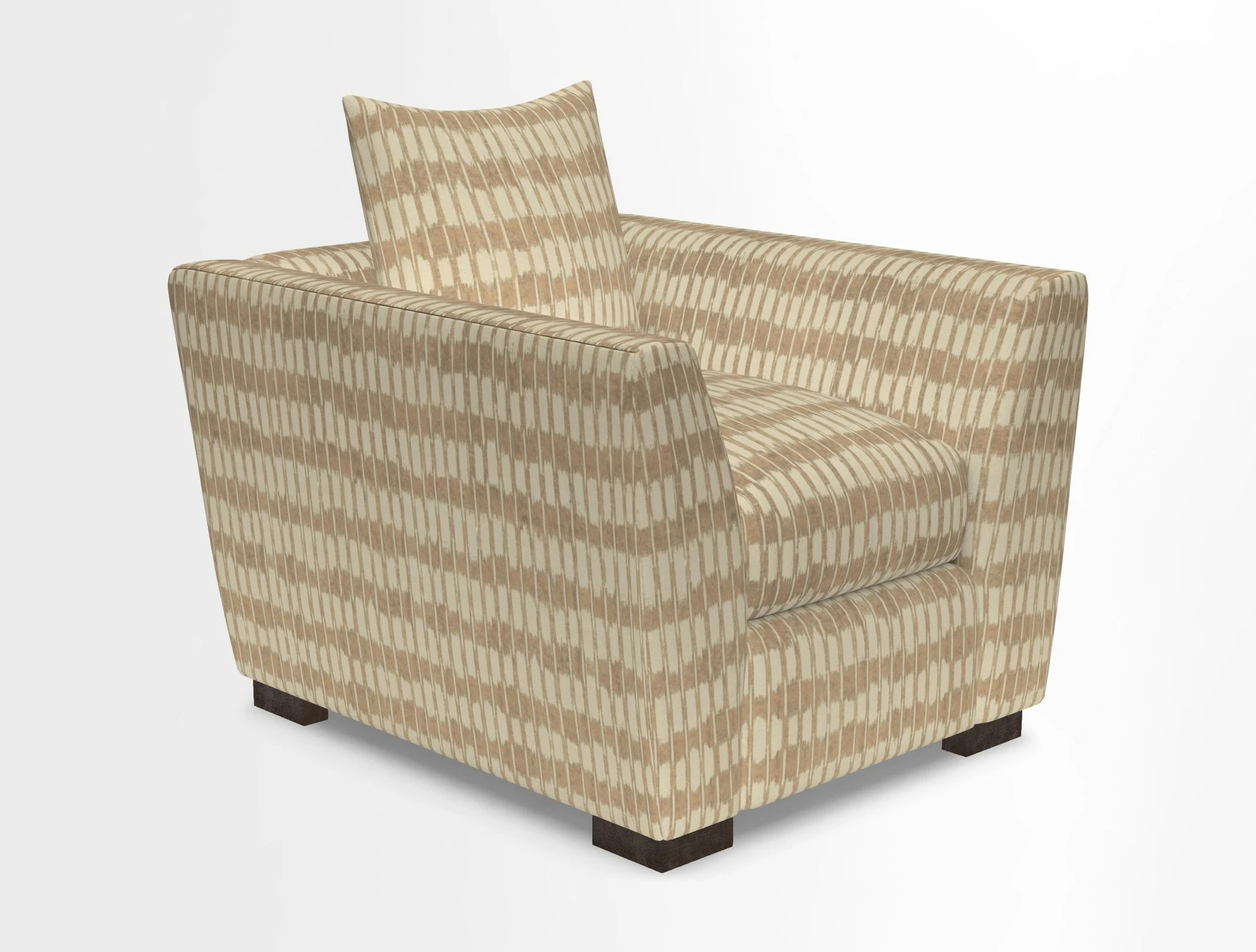 Hambledon Chair in Two Tone Plain  Biscuit