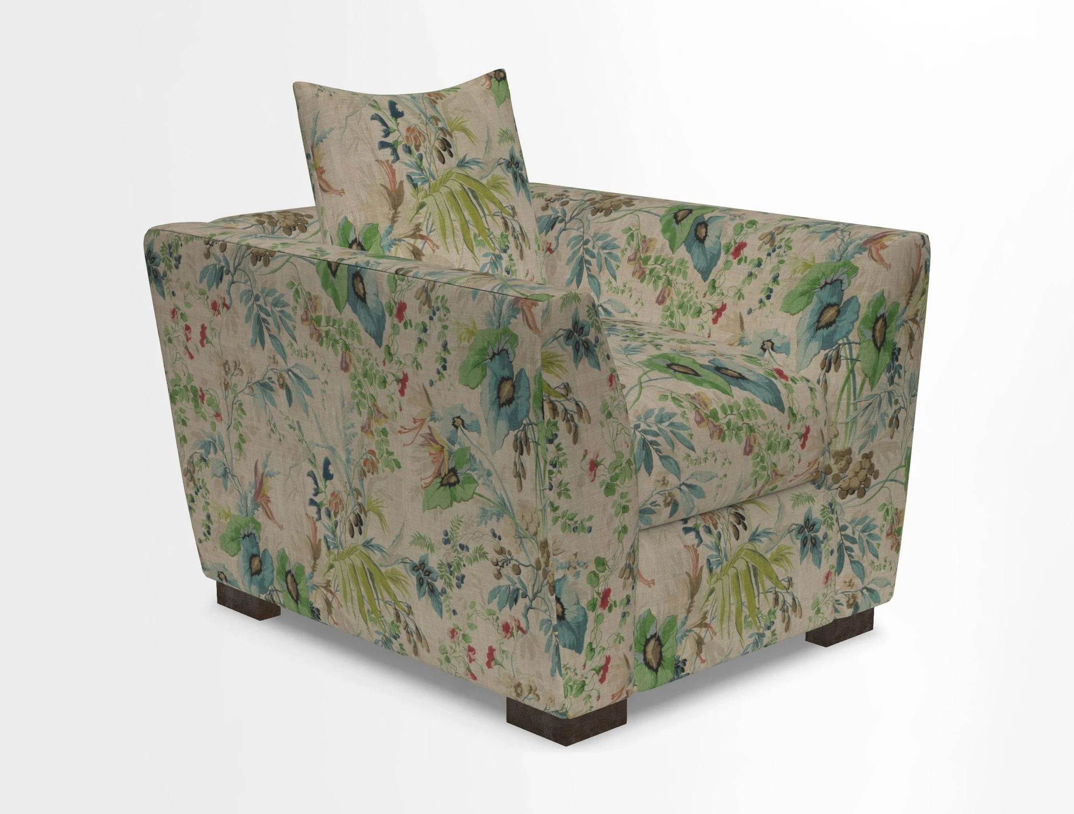 Hambledon Chair in Two Tone Plain  Biscuit
