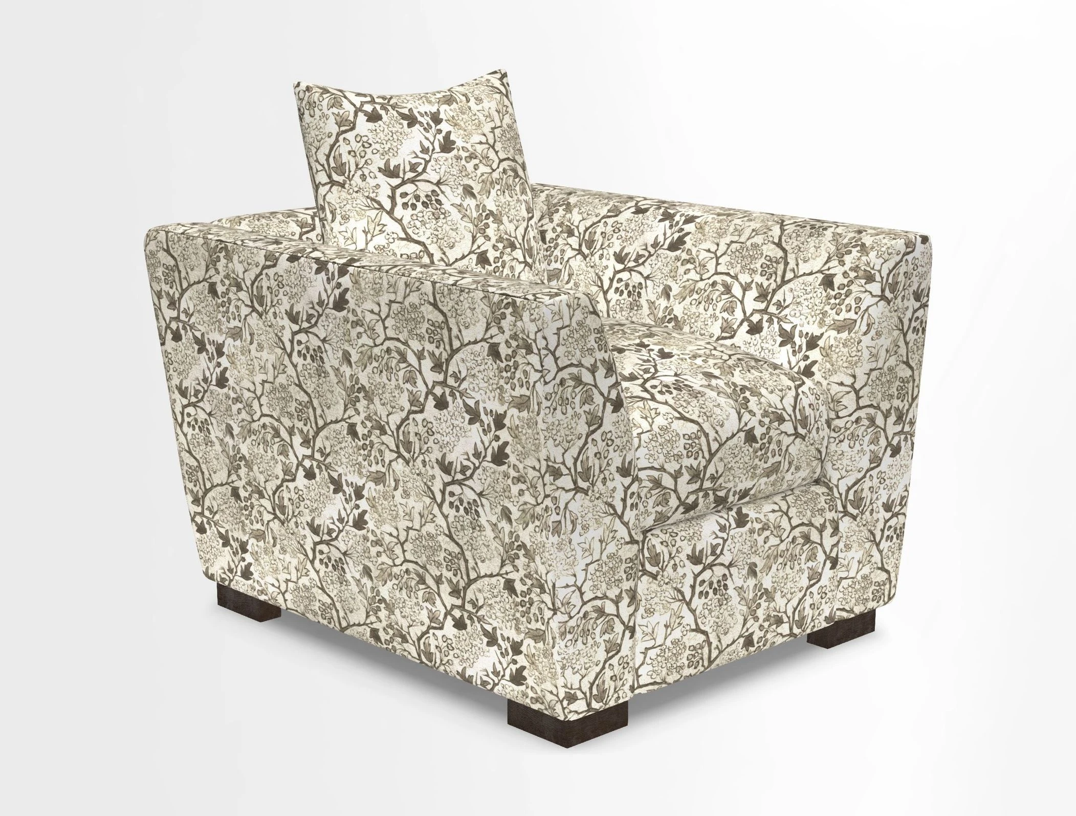 Hambledon Chair in Two Tone Plain  Biscuit