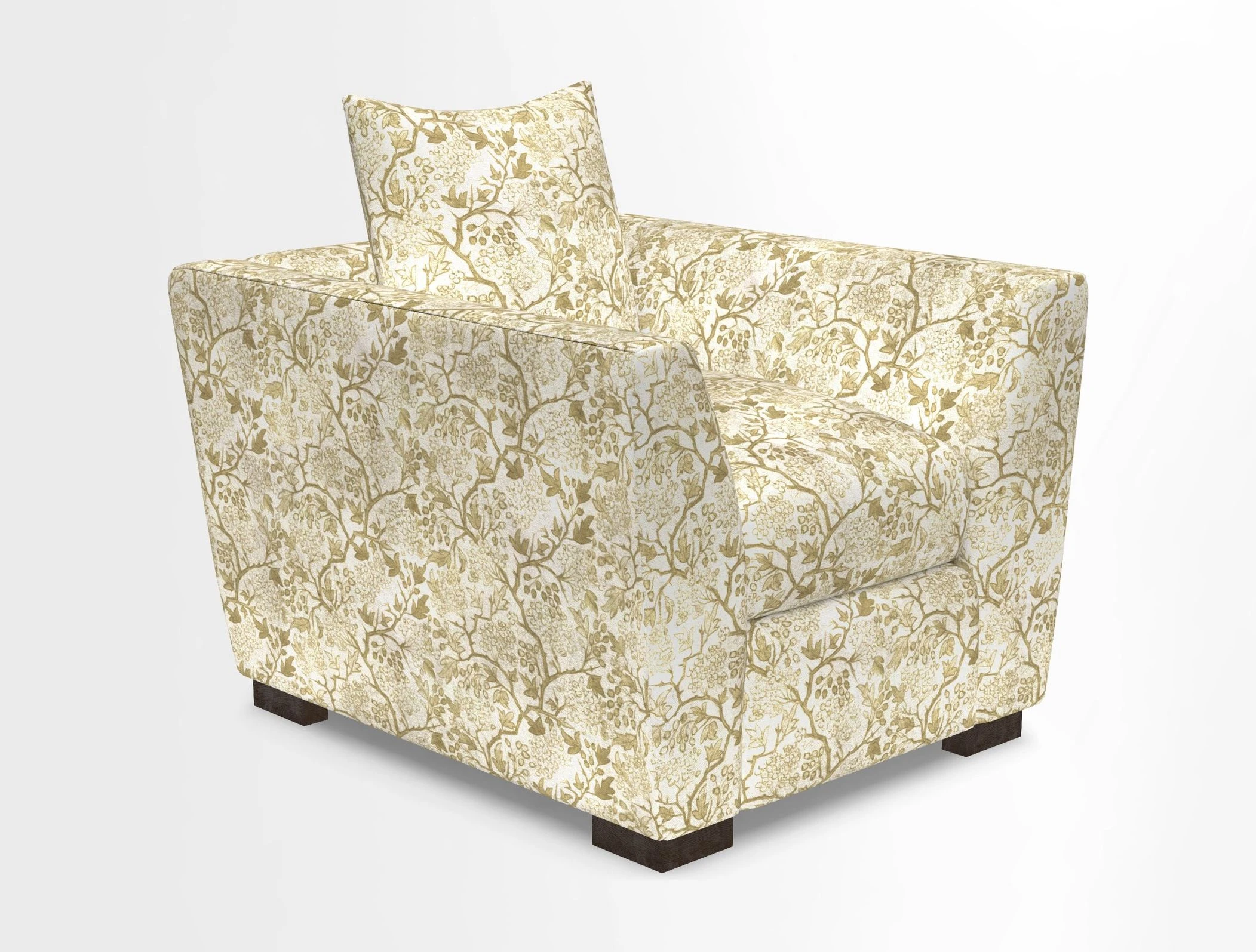 Hambledon Chair in Two Tone Plain  Biscuit