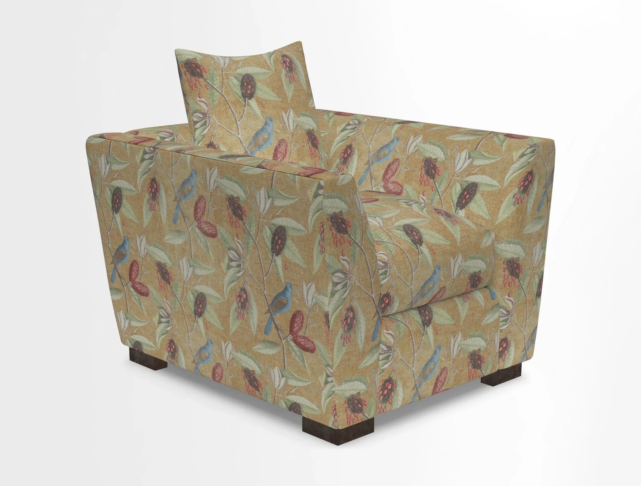 Hambledon Chair in Two Tone Plain  Biscuit