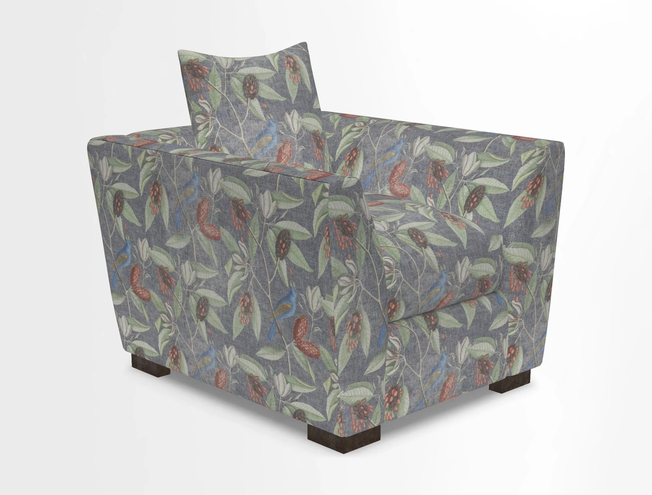 Hambledon Chair in Two Tone Plain  Biscuit