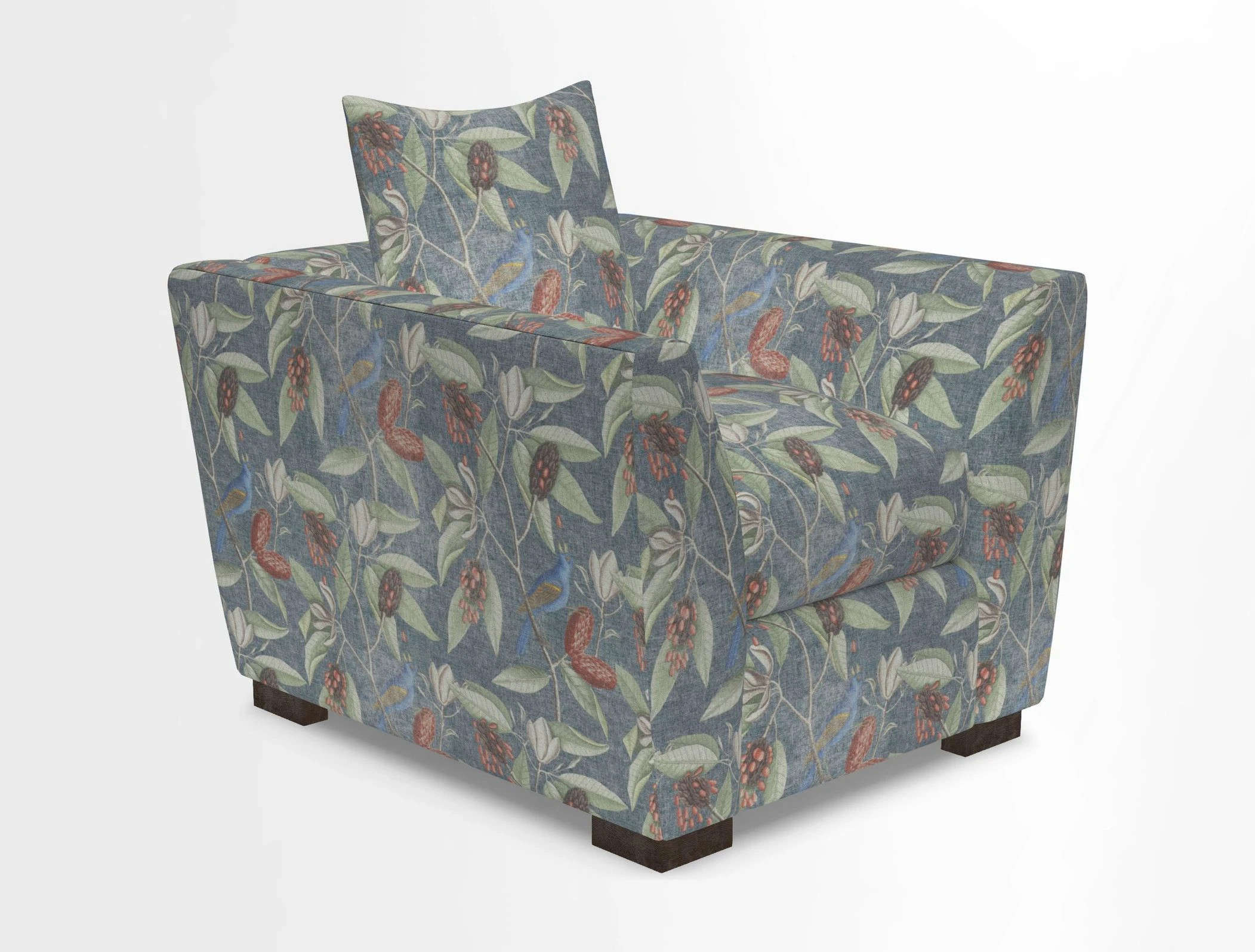 Hambledon Chair in Two Tone Plain  Biscuit