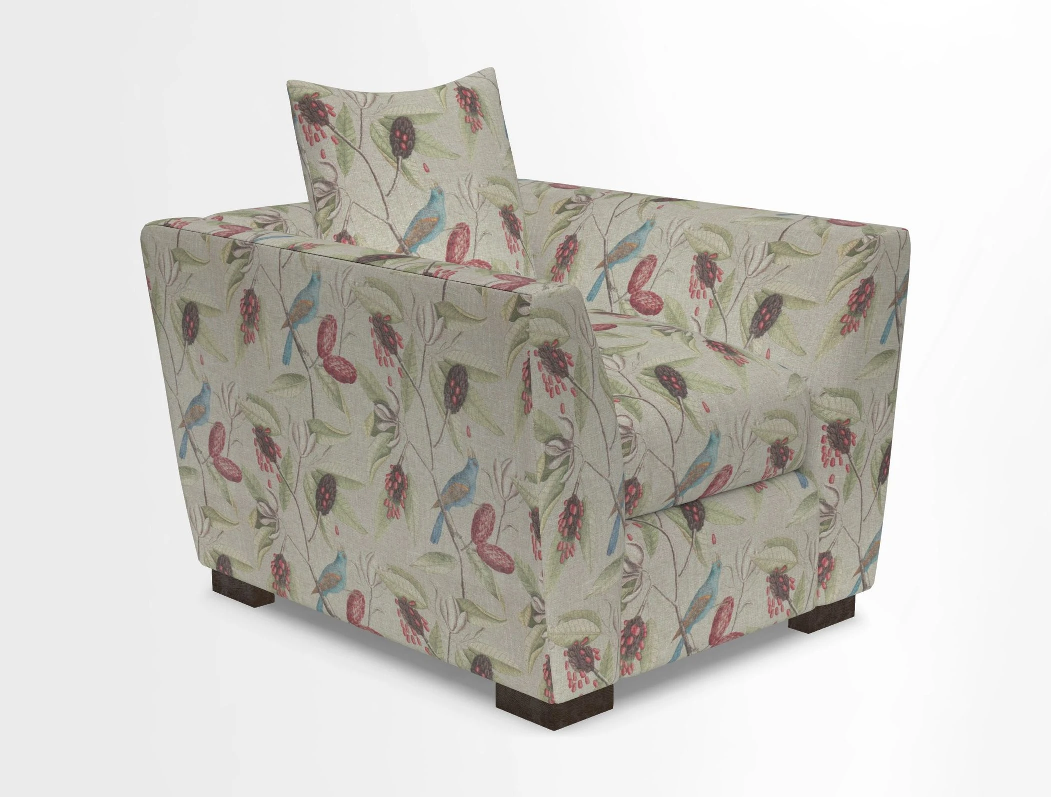 Hambledon Chair in Two Tone Plain  Biscuit