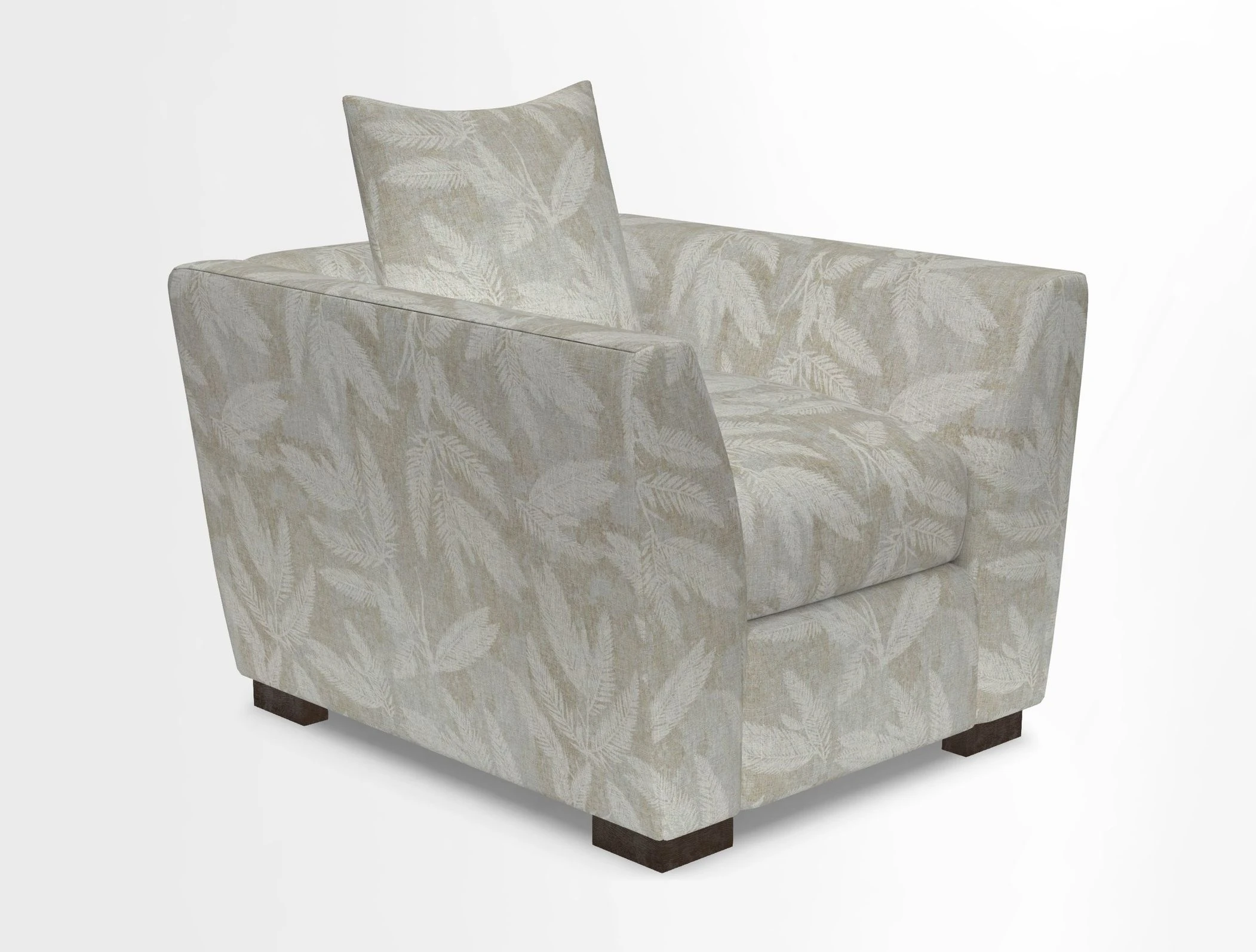 Hambledon Chair in Two Tone Plain  Biscuit