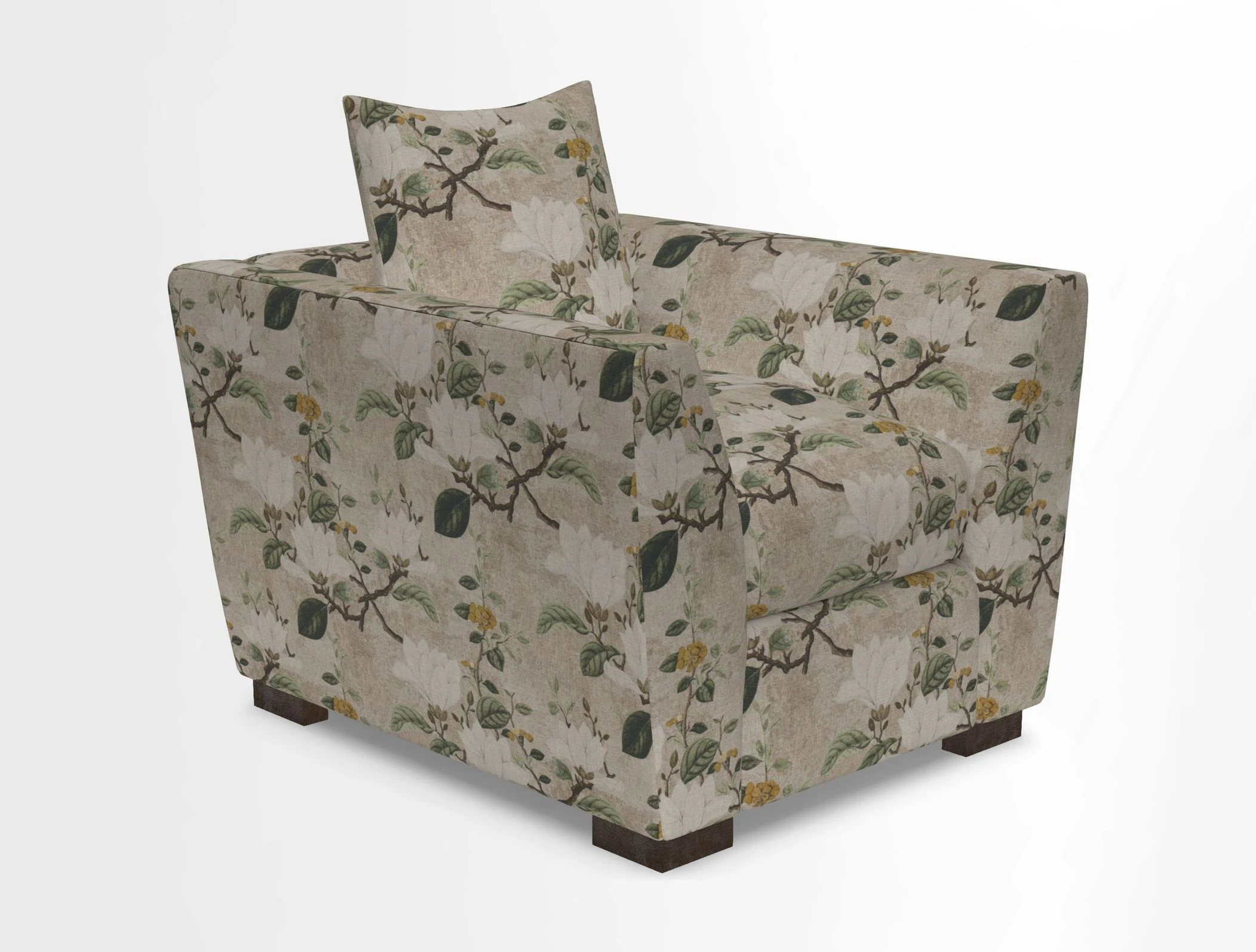 Hambledon Chair in Two Tone Plain  Biscuit