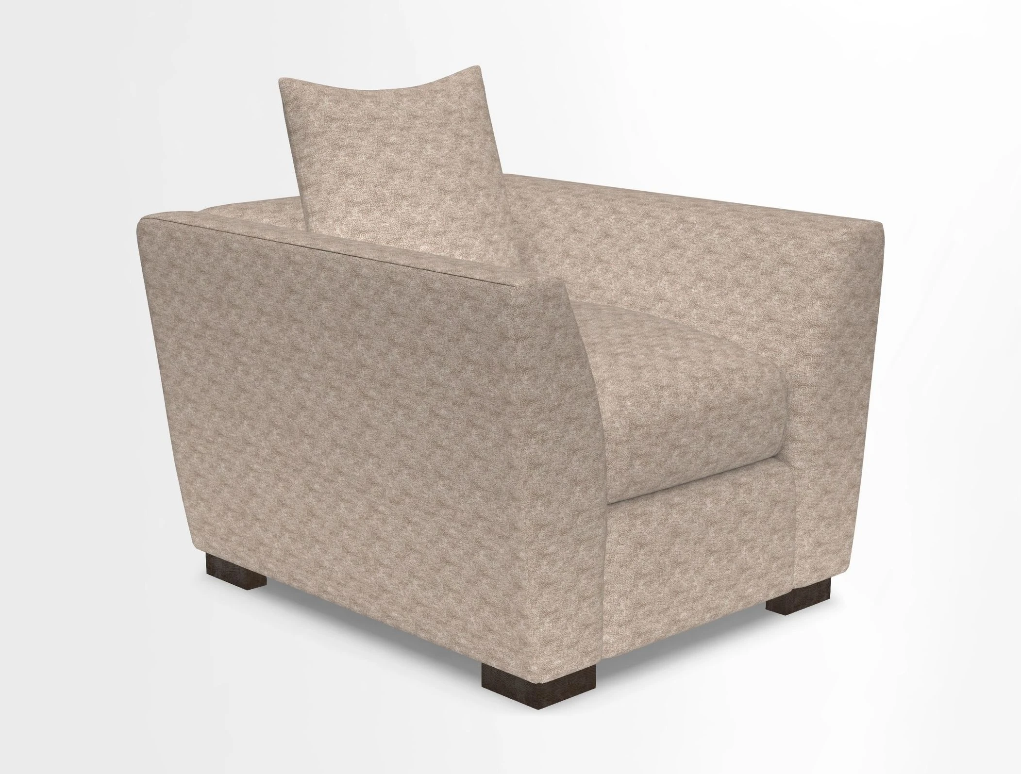 Hambledon Chair in Two Tone Plain  Biscuit