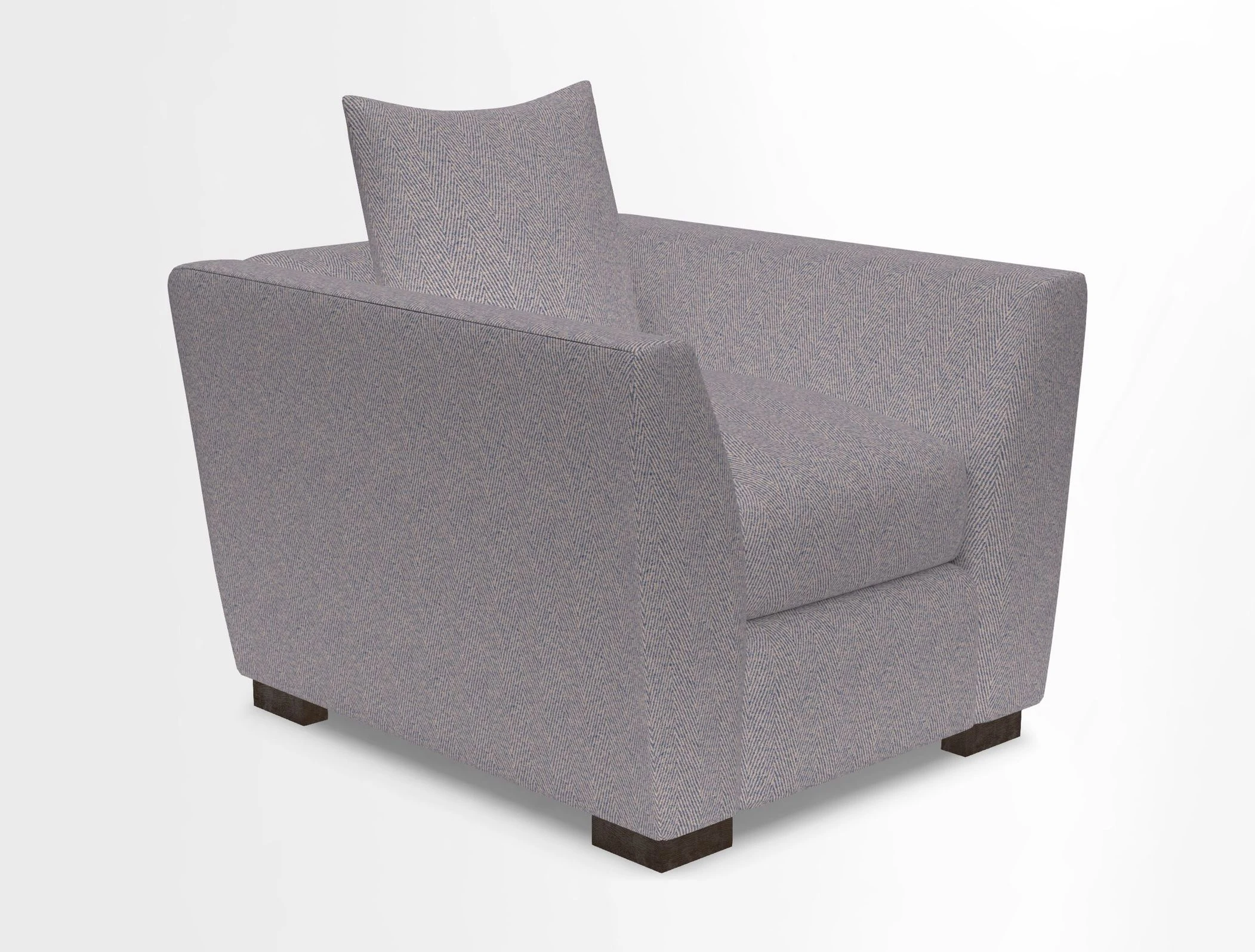 Hambledon Chair in Two Tone Plain  Biscuit