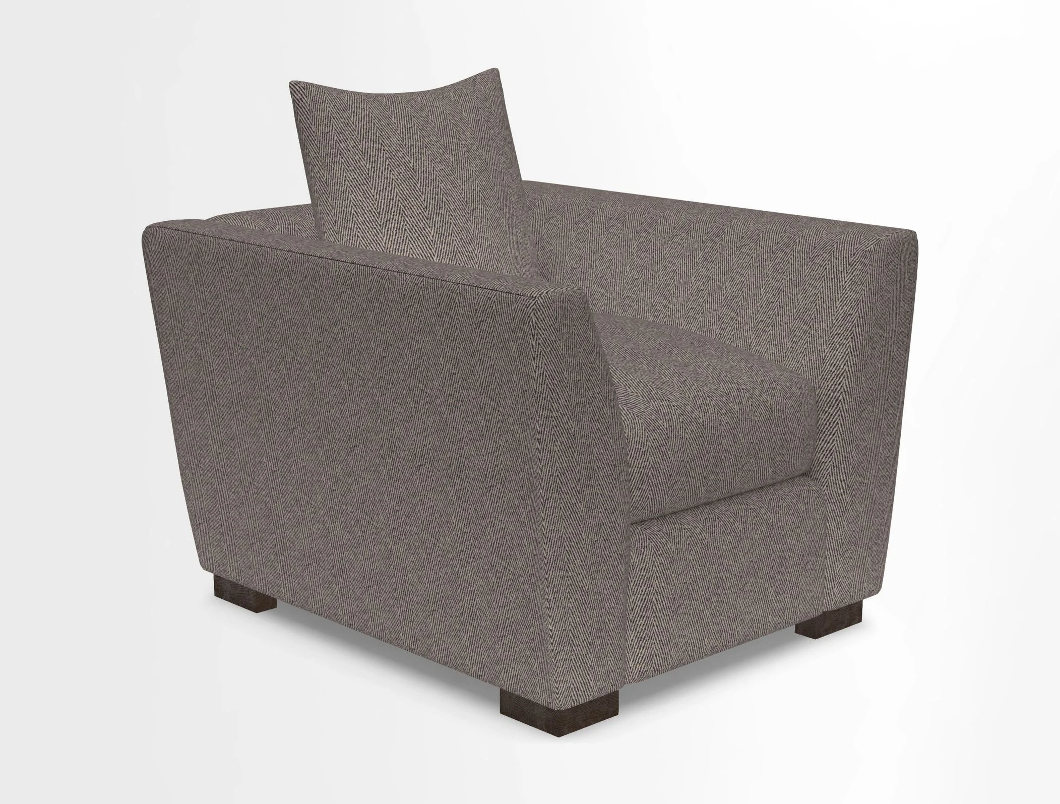 Hambledon Chair in Two Tone Plain  Biscuit
