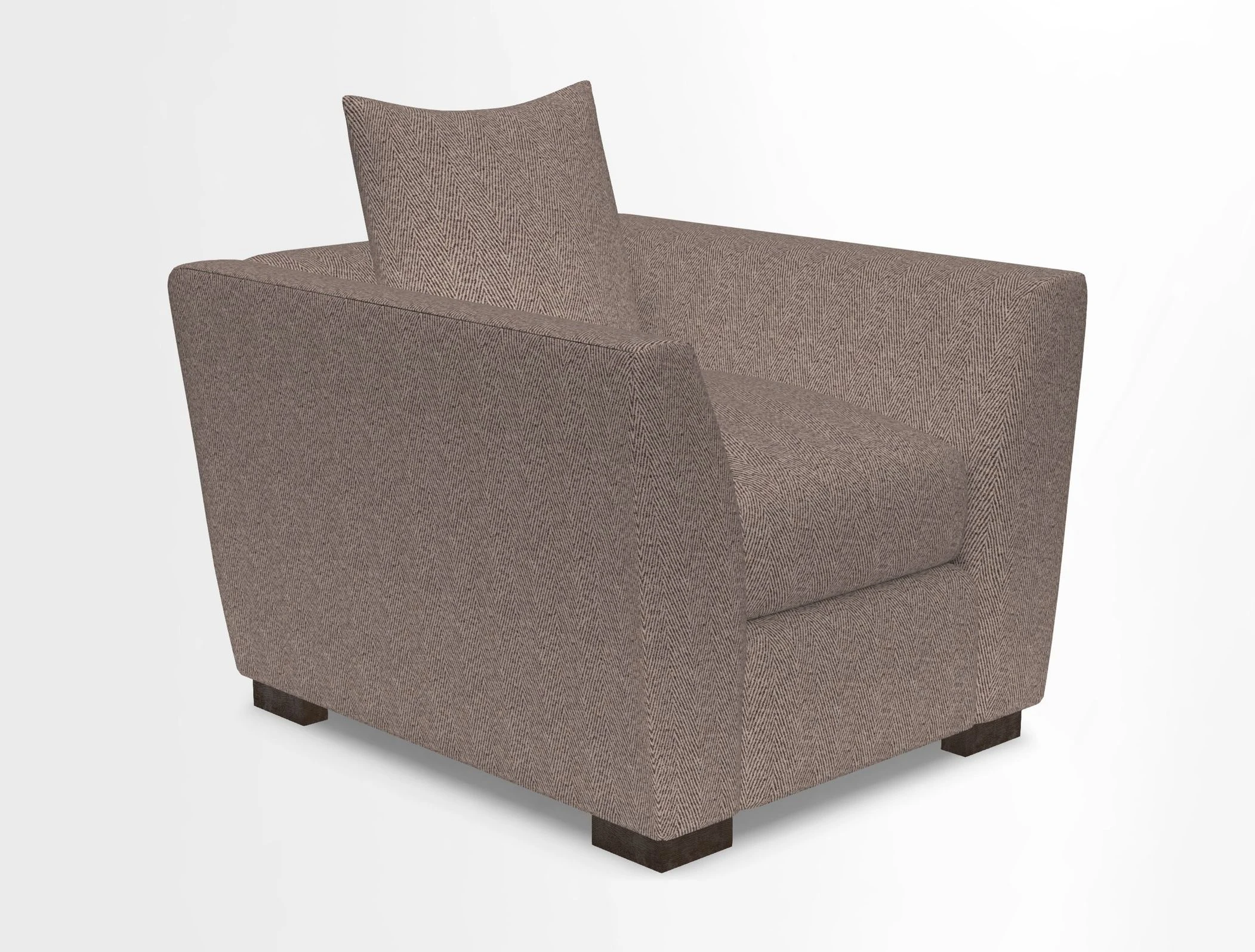 Hambledon Chair in Two Tone Plain  Biscuit