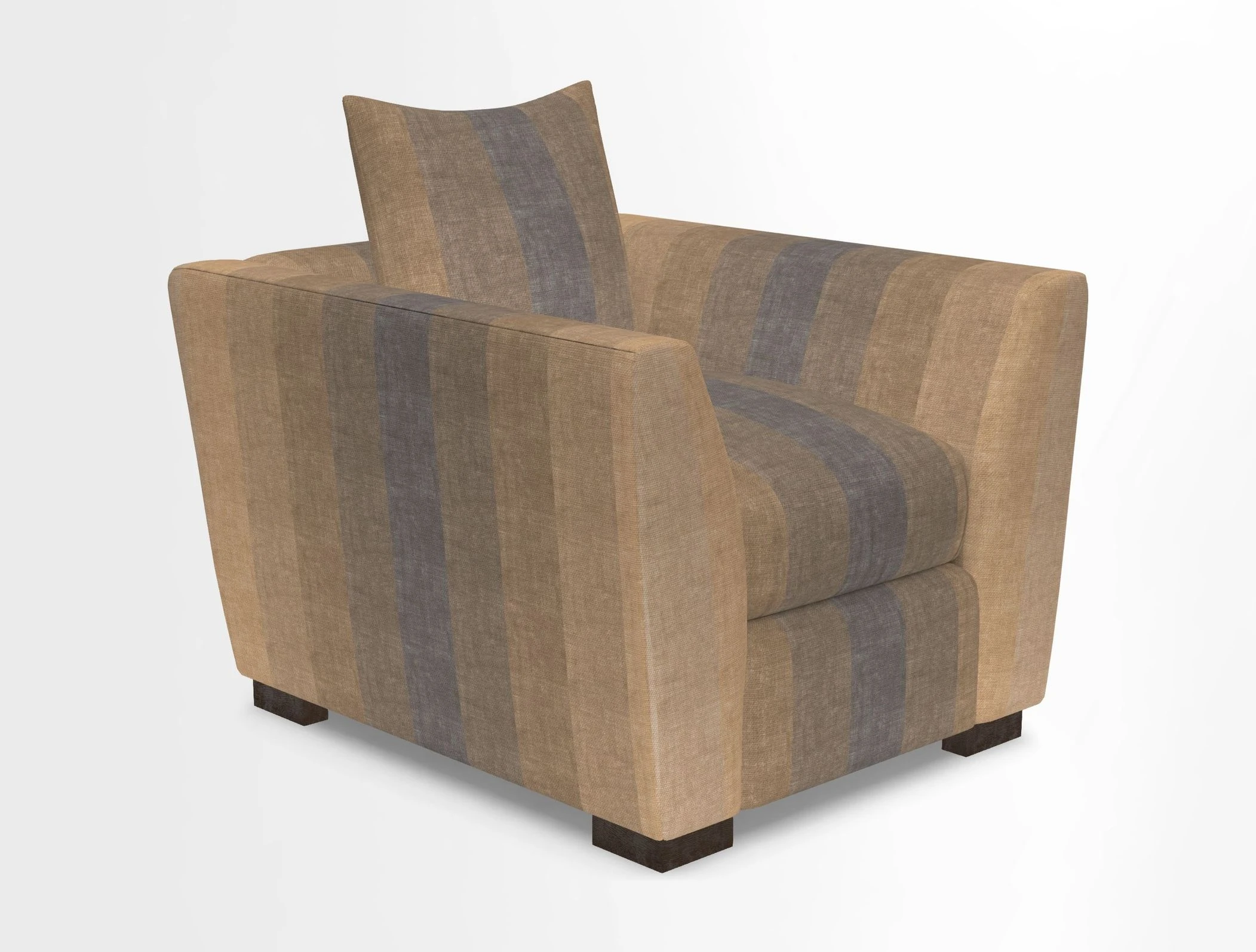 Hambledon Chair in Two Tone Plain  Biscuit