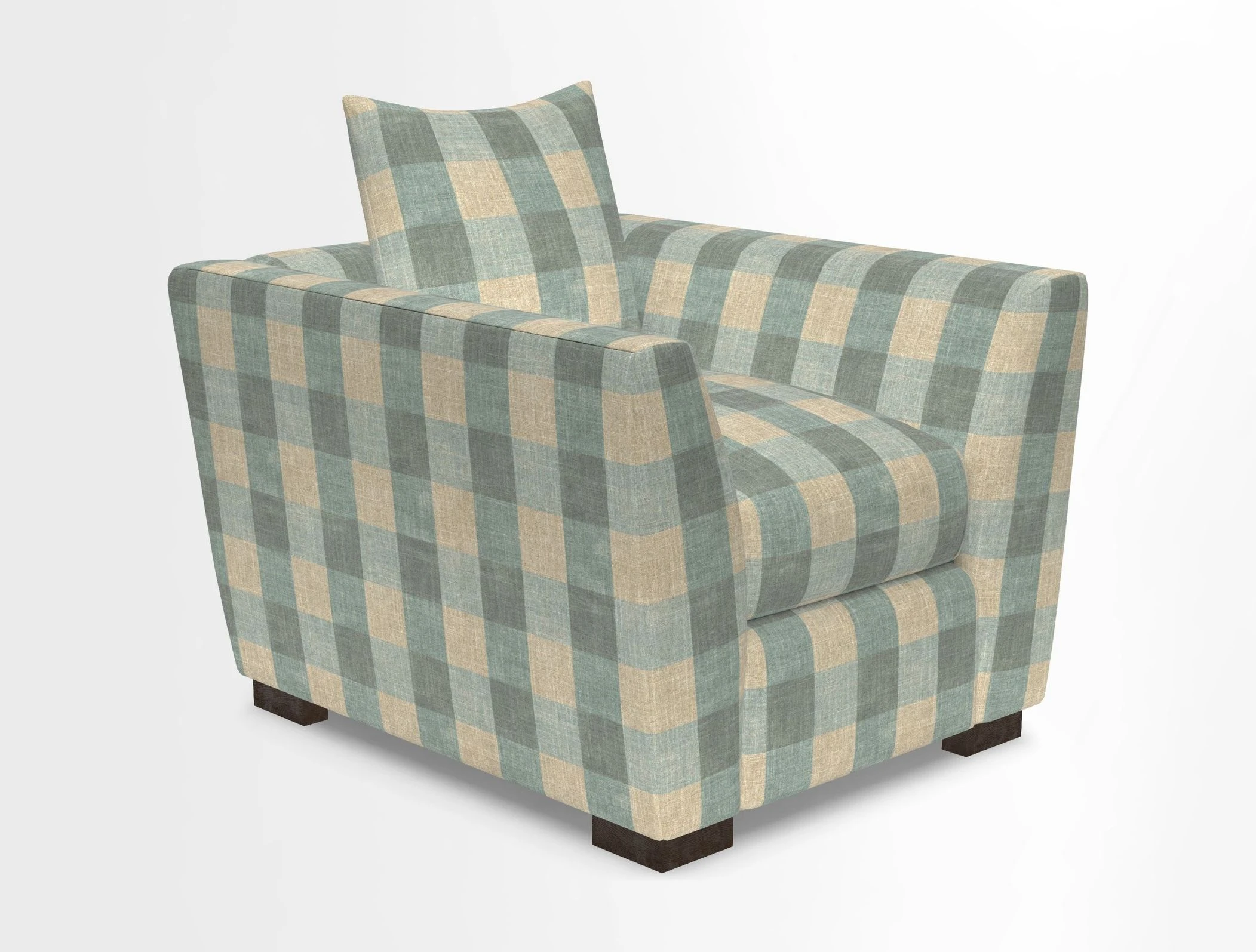 Hambledon Chair in Two Tone Plain  Biscuit