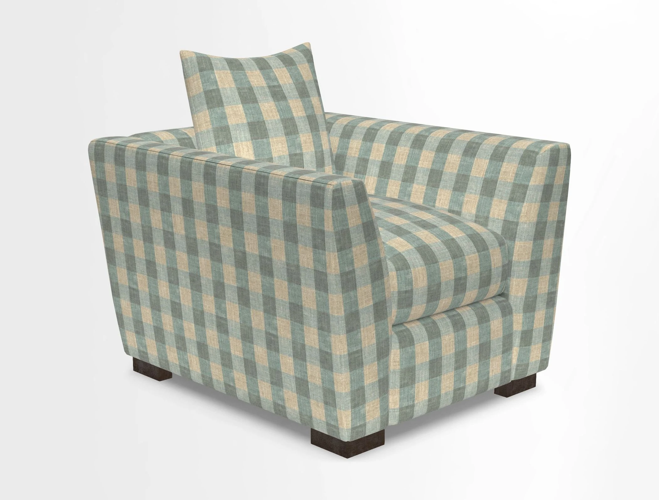 Hambledon Chair in Two Tone Plain  Biscuit
