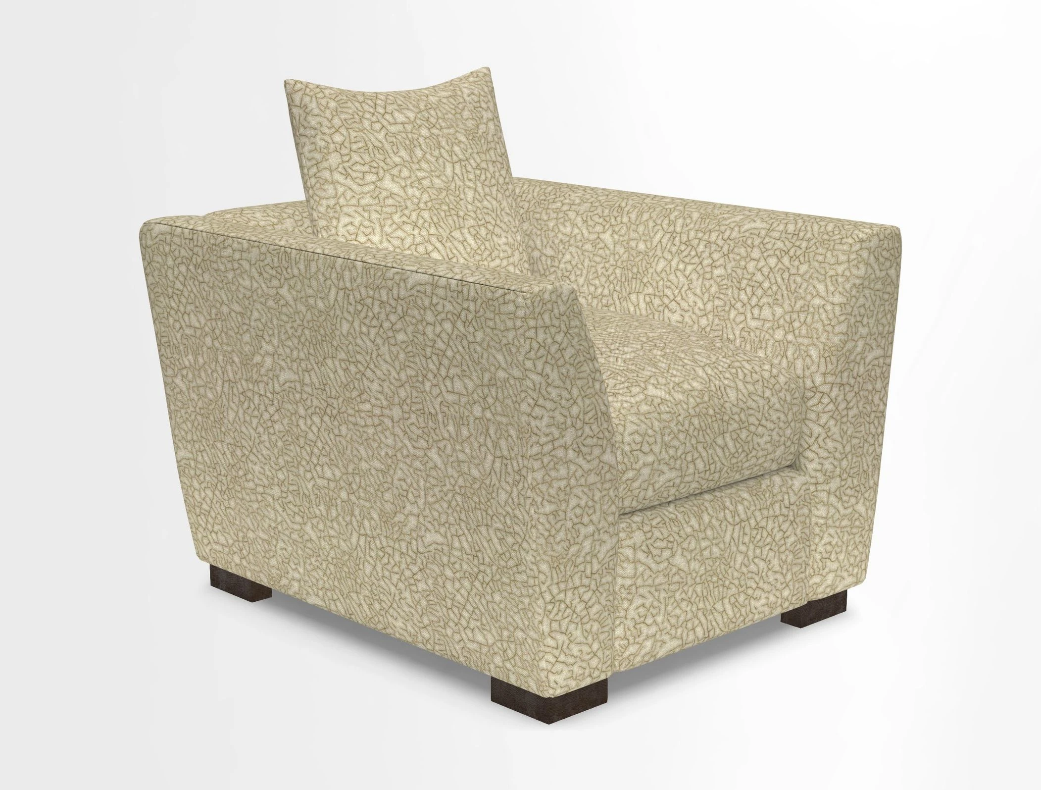 Hambledon Chair in Two Tone Plain  Biscuit