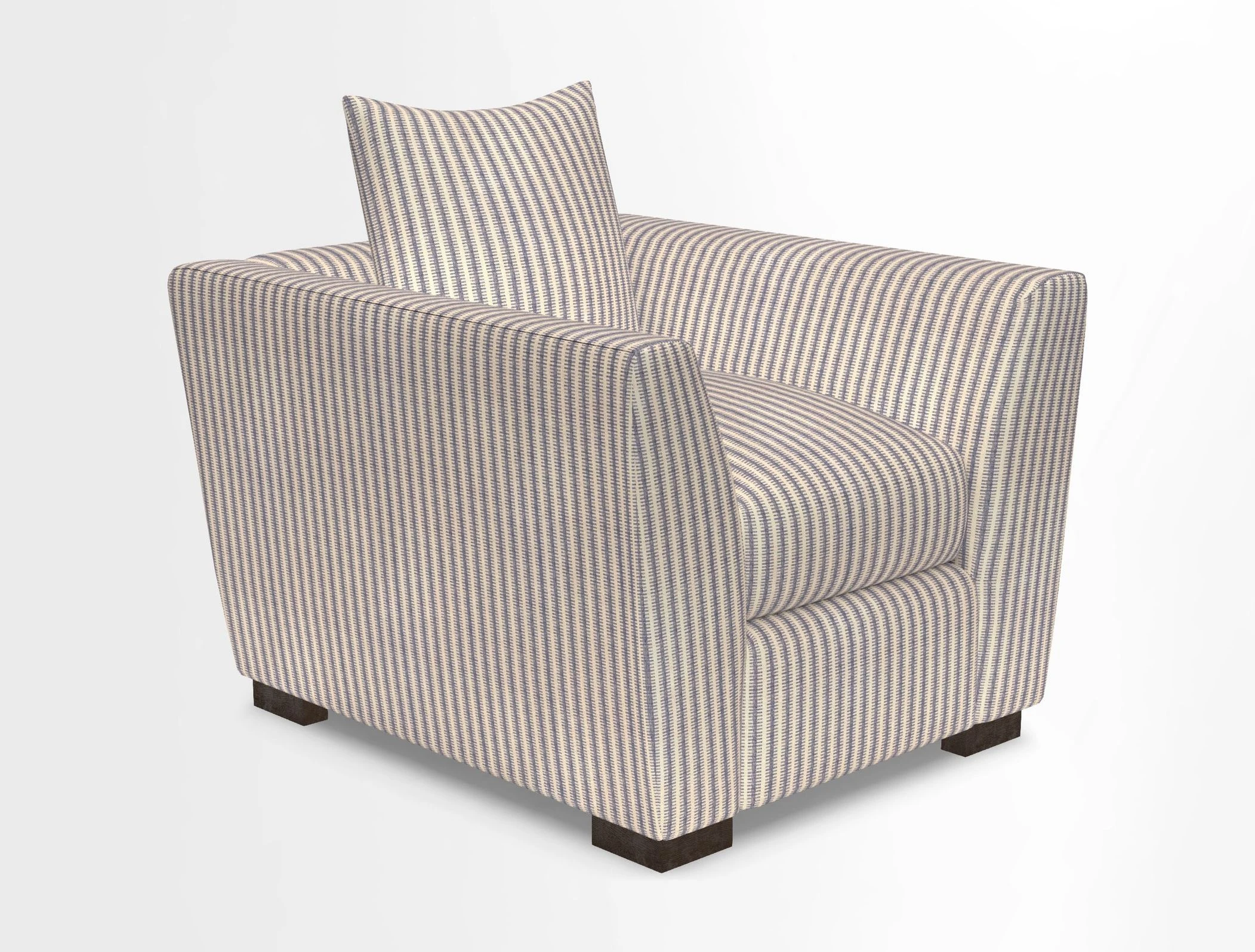 Hambledon Chair in Two Tone Plain  Biscuit