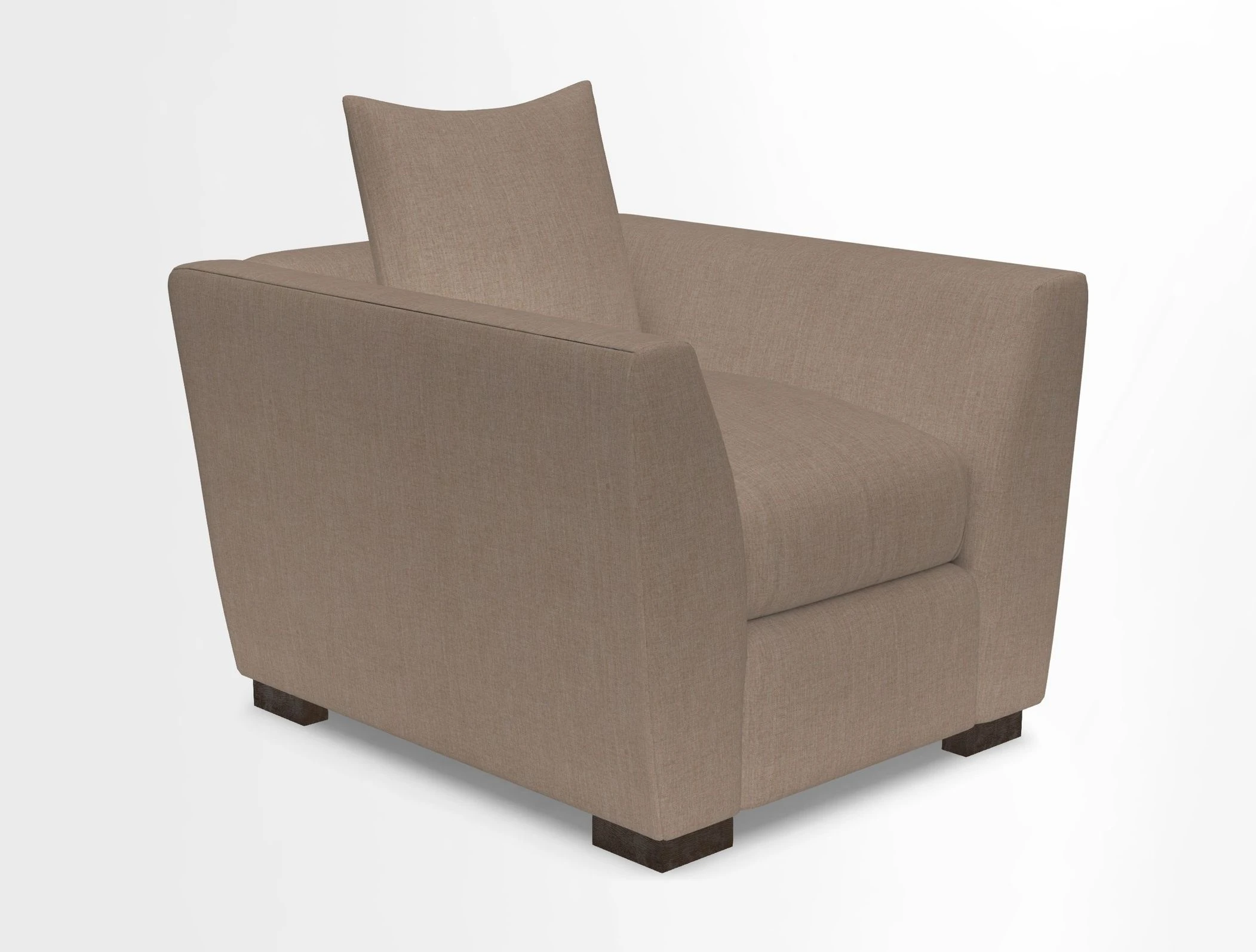 Hambledon Chair in Two Tone Plain  Biscuit