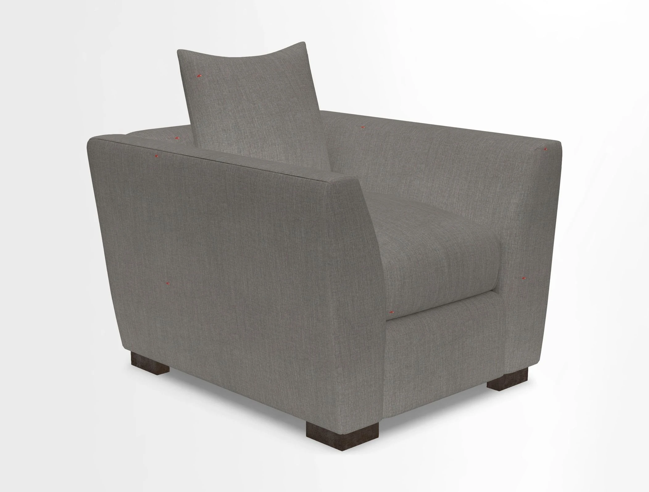 Hambledon Chair in Two Tone Plain  Biscuit