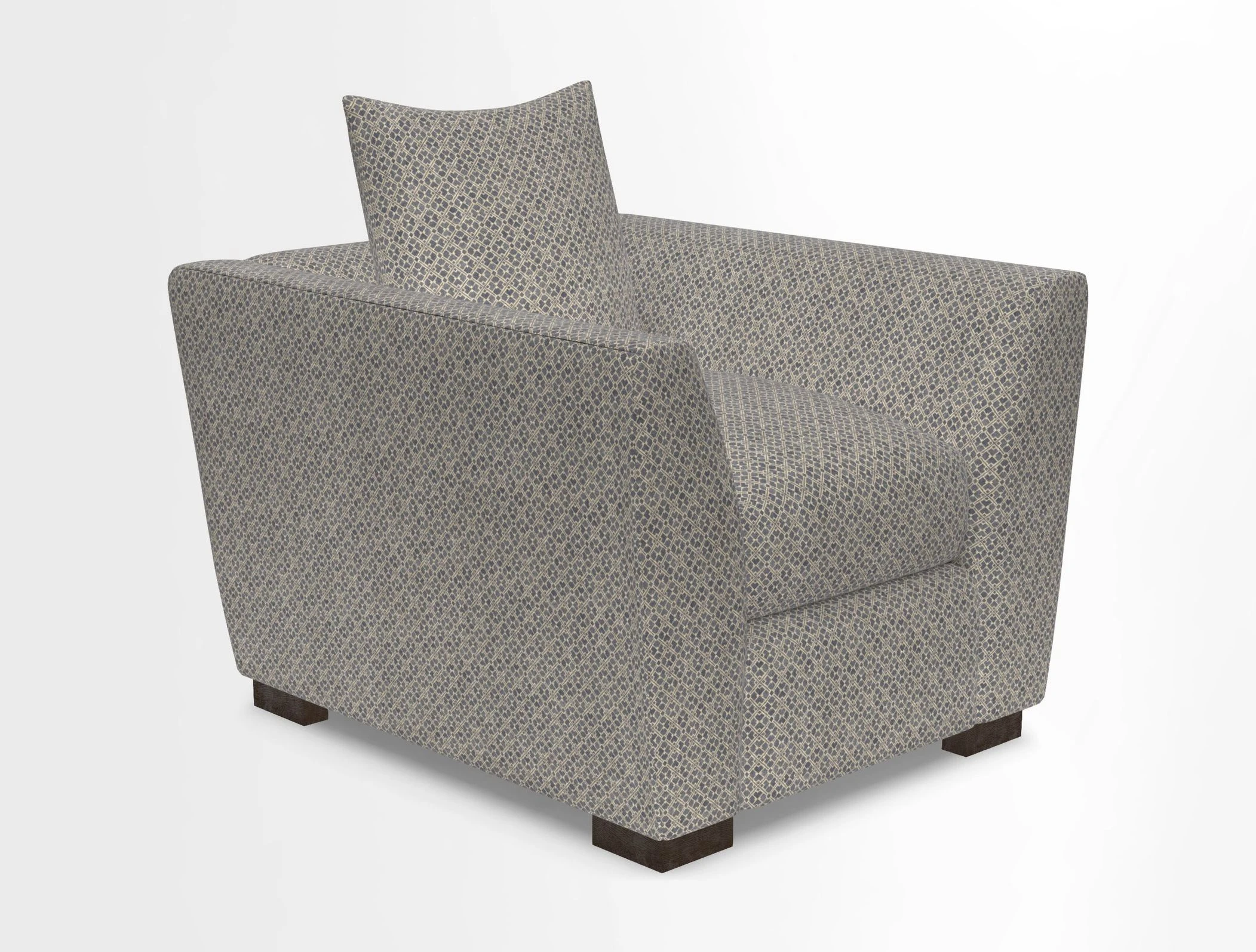 Hambledon Chair in Two Tone Plain  Biscuit
