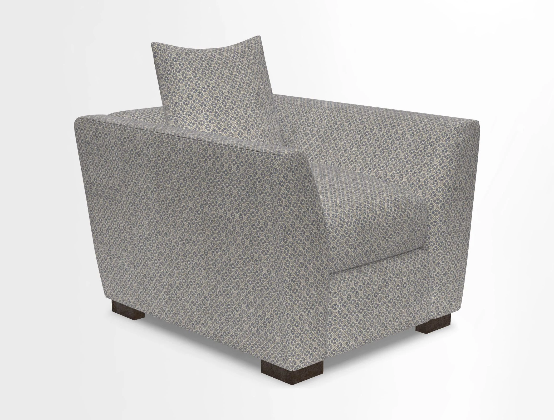 Hambledon Chair in Two Tone Plain  Biscuit