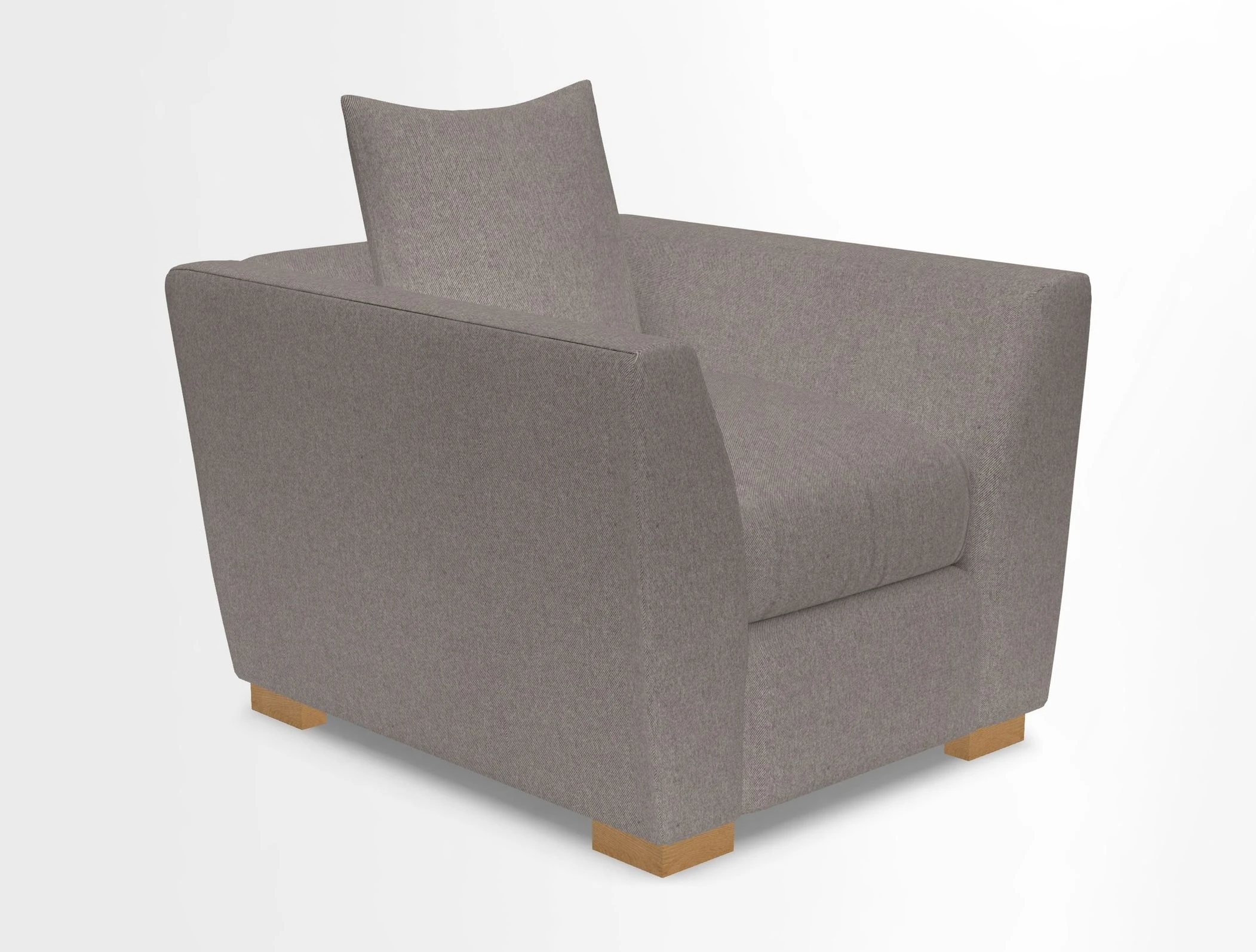 Hambledon Chair in Two Tone Plain  Biscuit