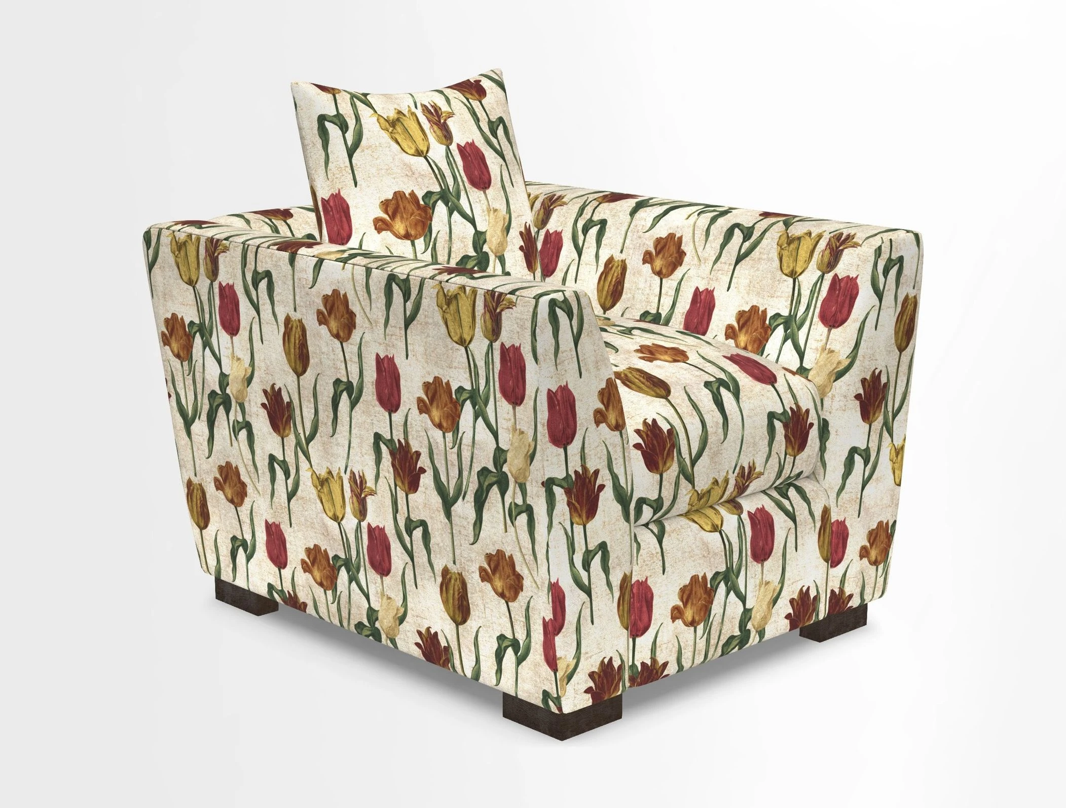Hambledon Chair in Two Tone Plain  Biscuit