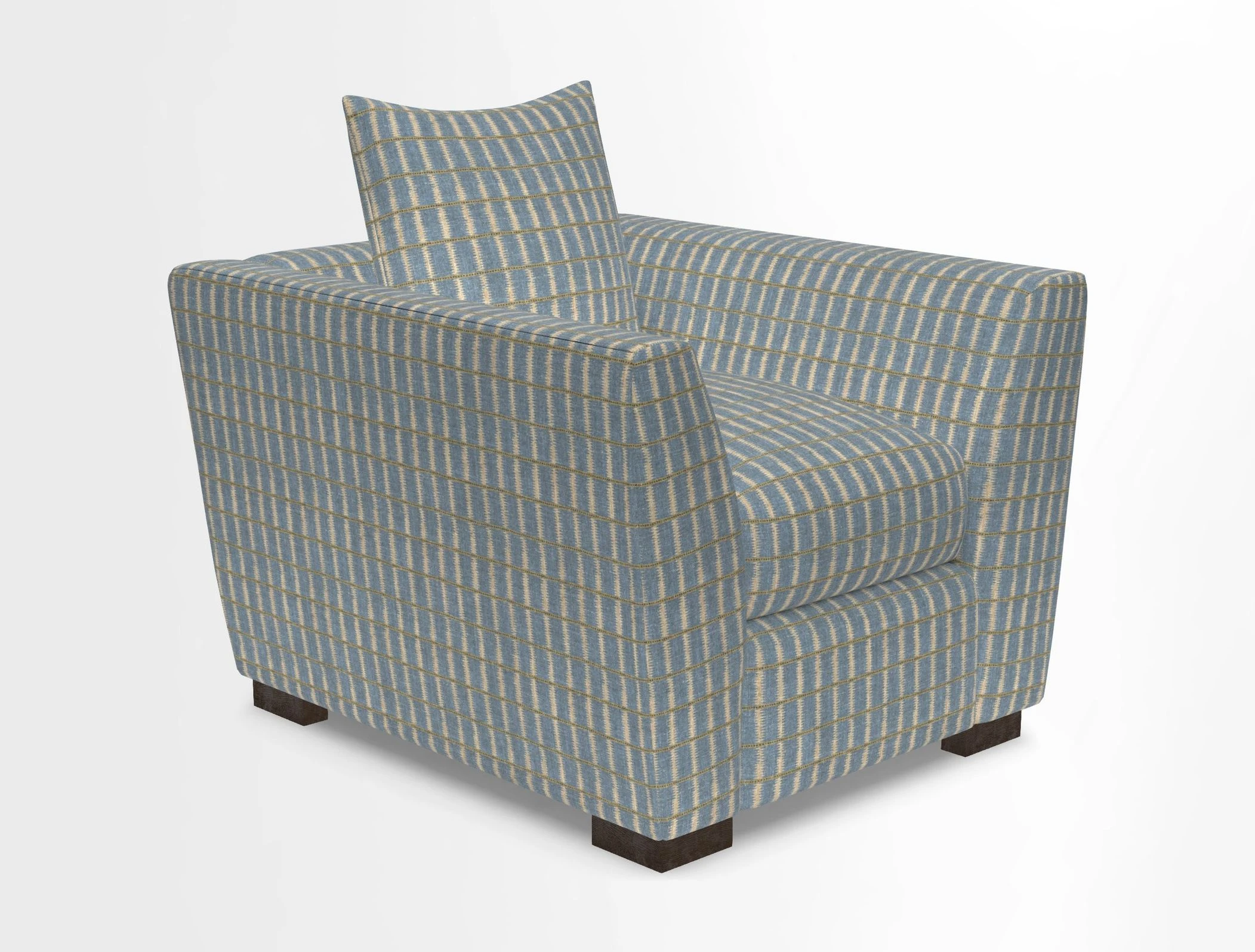 Hambledon Chair in Two Tone Plain  Biscuit