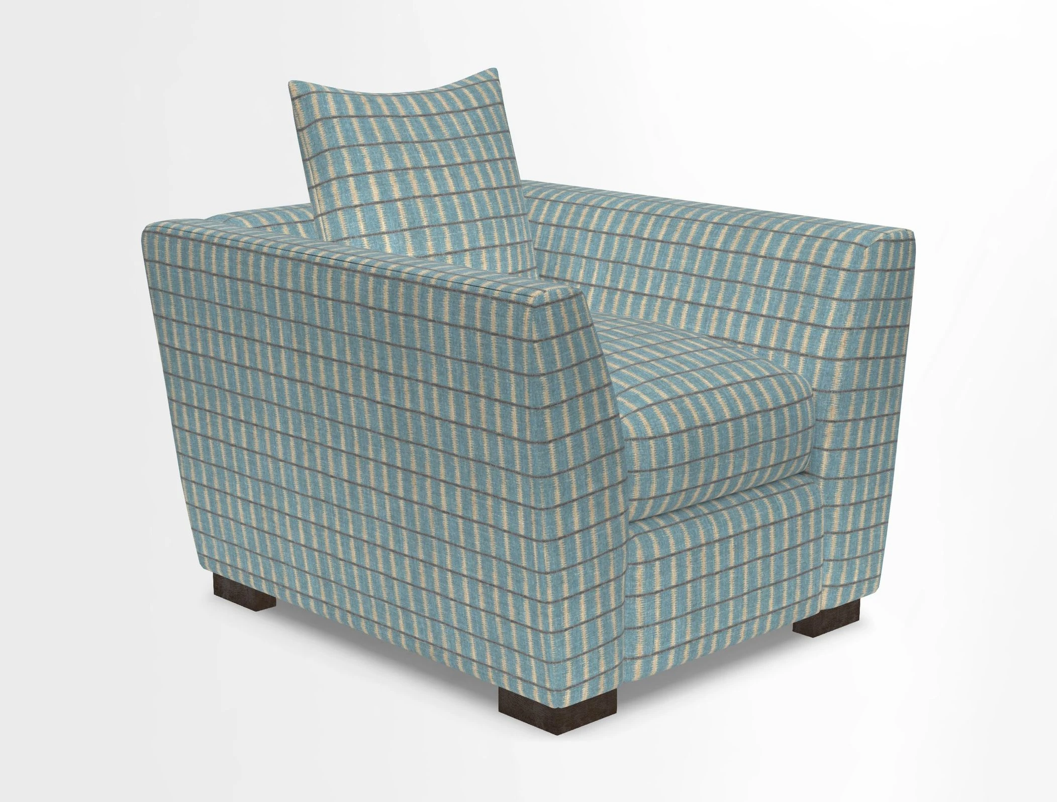 Hambledon Chair in Two Tone Plain  Biscuit