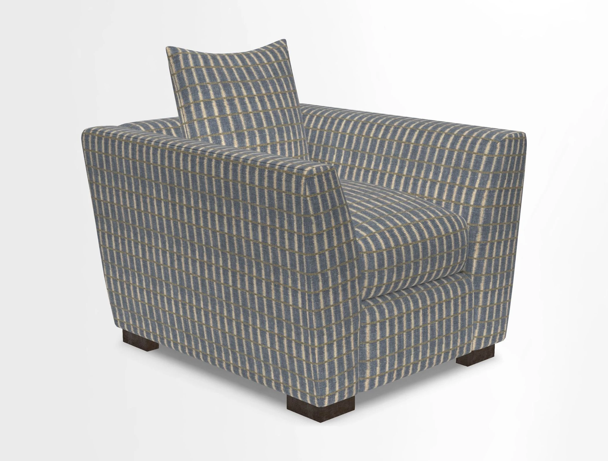 Hambledon Chair in Two Tone Plain  Biscuit