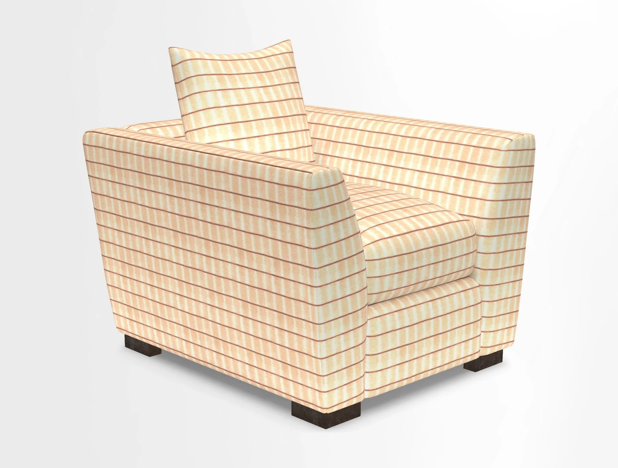 Hambledon Chair in Two Tone Plain  Biscuit