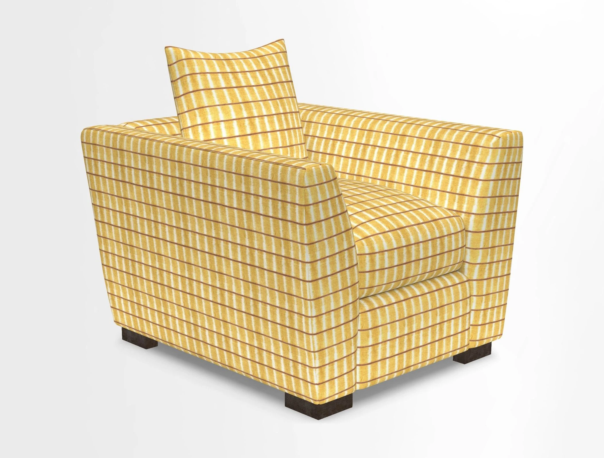 Hambledon Chair in Two Tone Plain  Biscuit