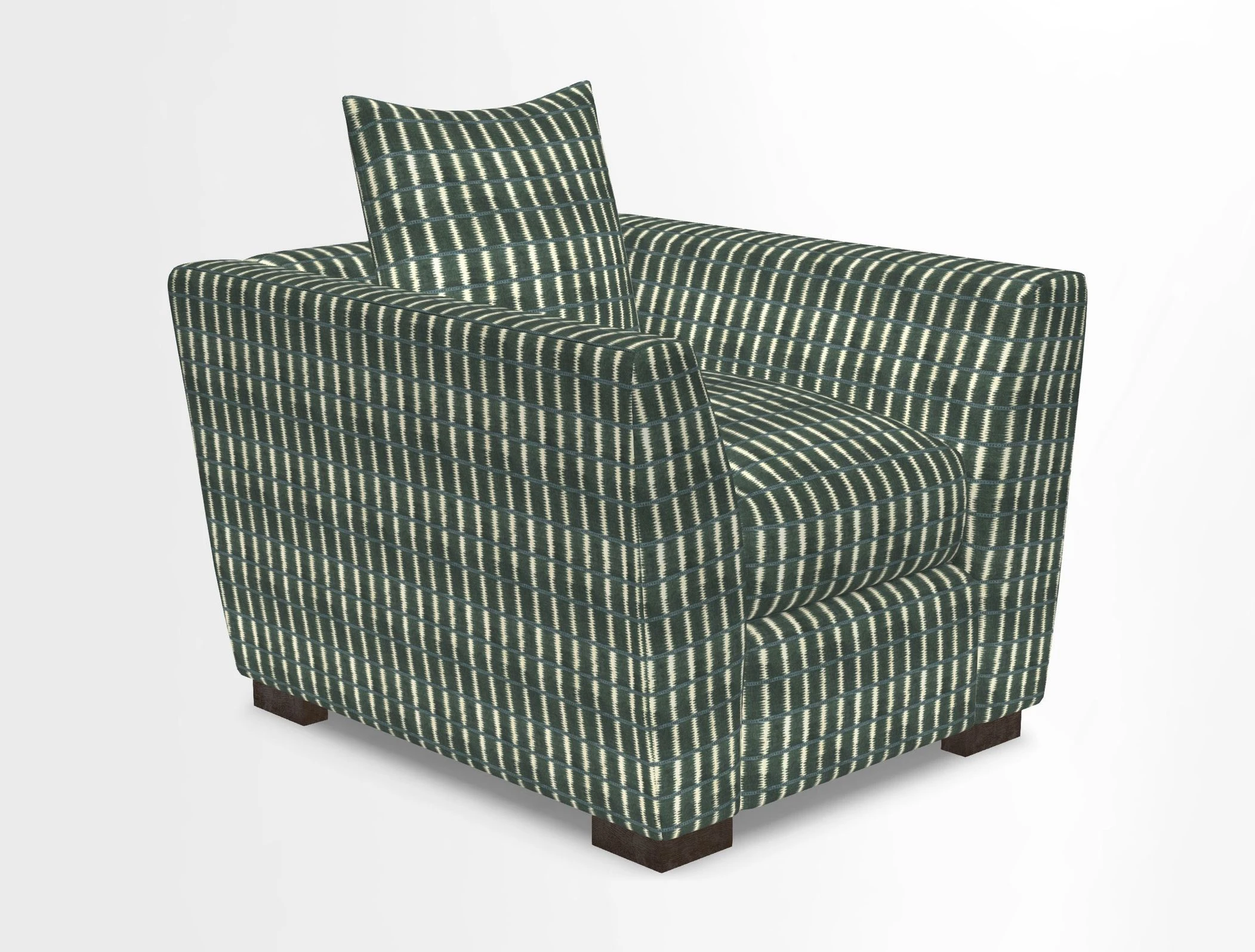 Hambledon Chair in Two Tone Plain  Biscuit