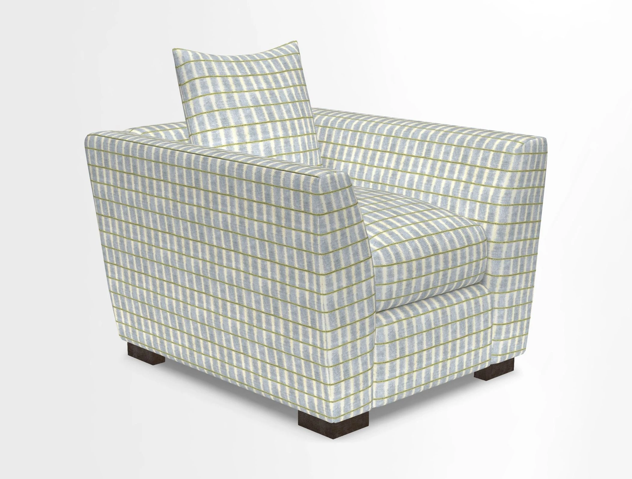 Hambledon Chair in Two Tone Plain  Biscuit