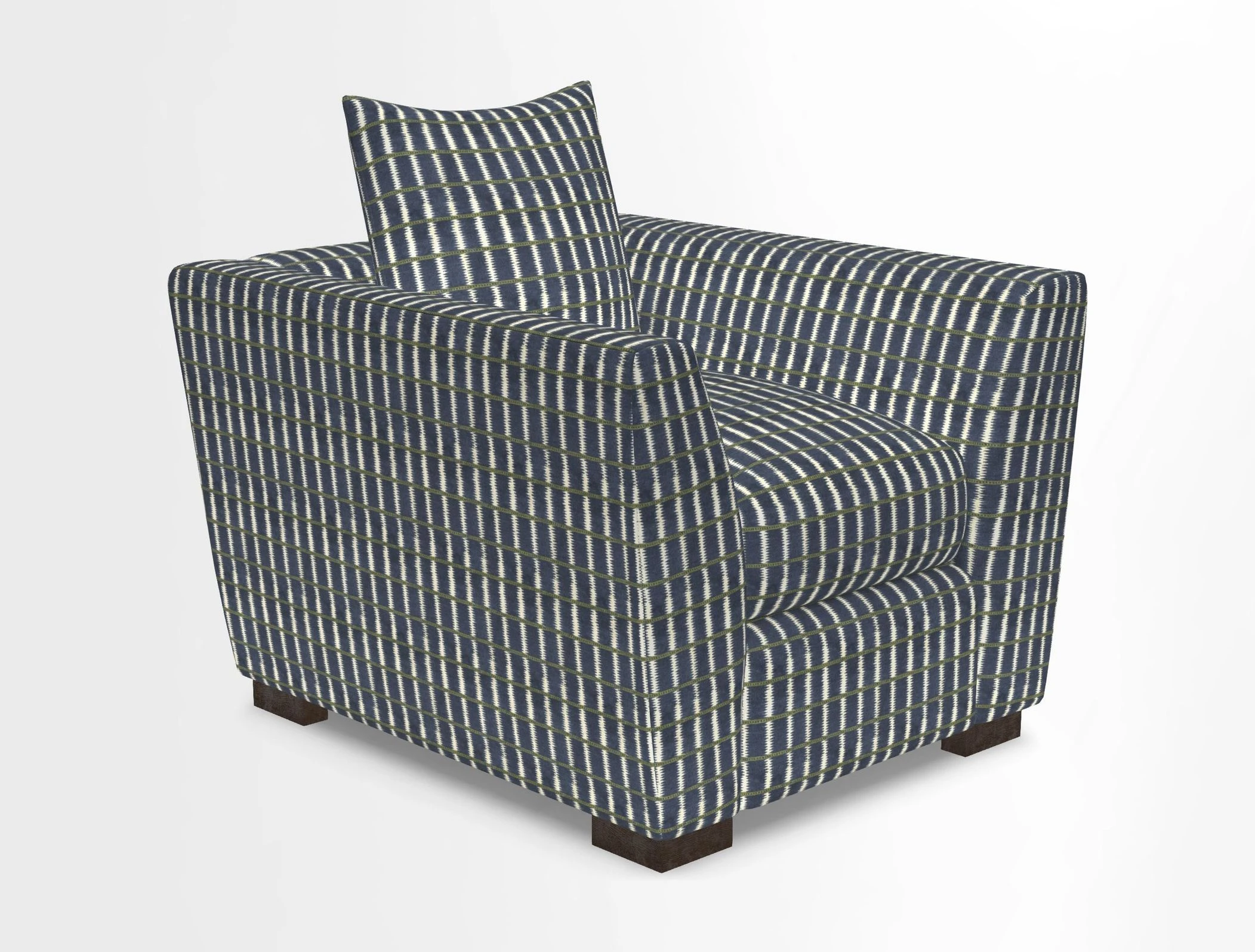 Hambledon Chair in Two Tone Plain  Biscuit