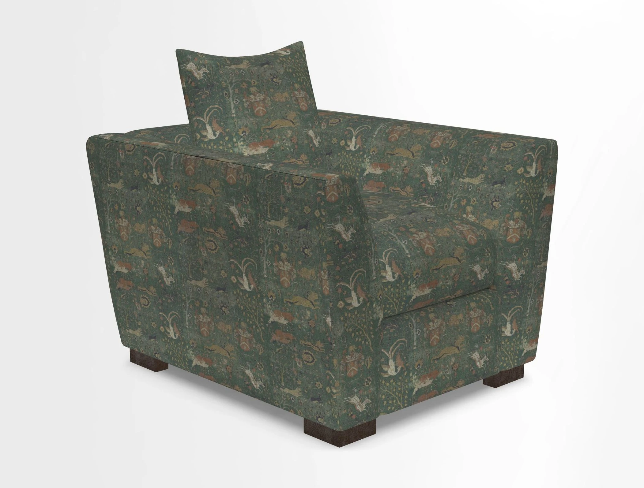 Hambledon Chair in Two Tone Plain  Biscuit