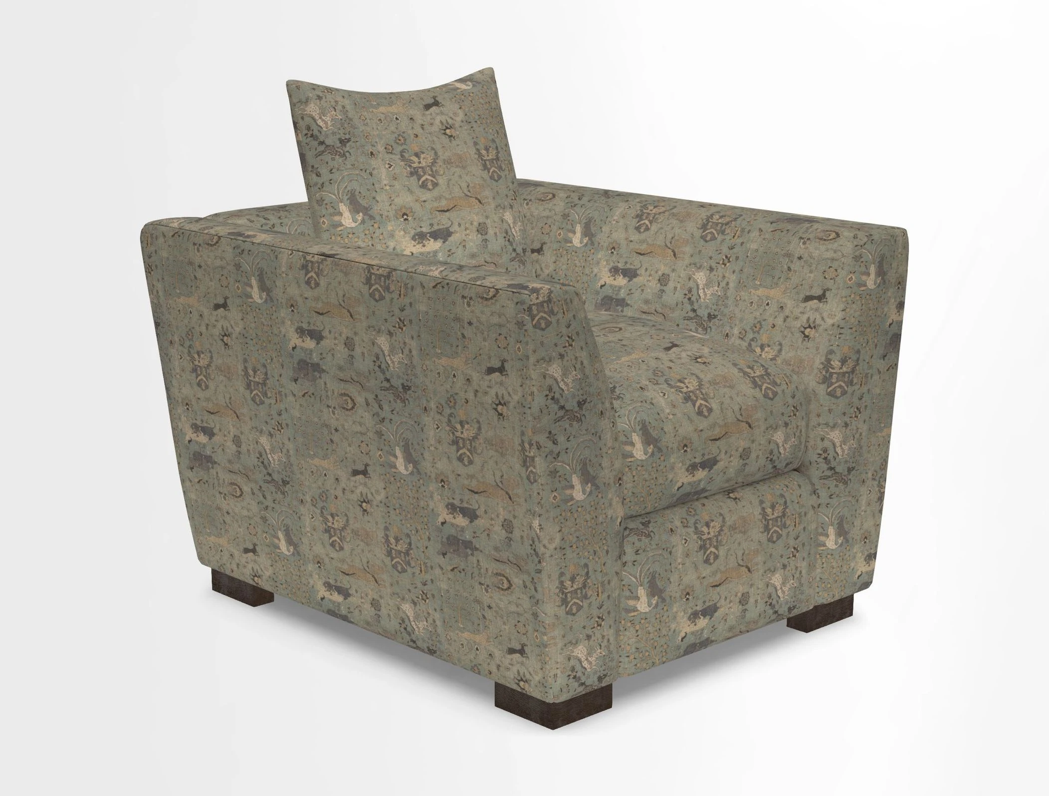 Hambledon Chair in Two Tone Plain  Biscuit
