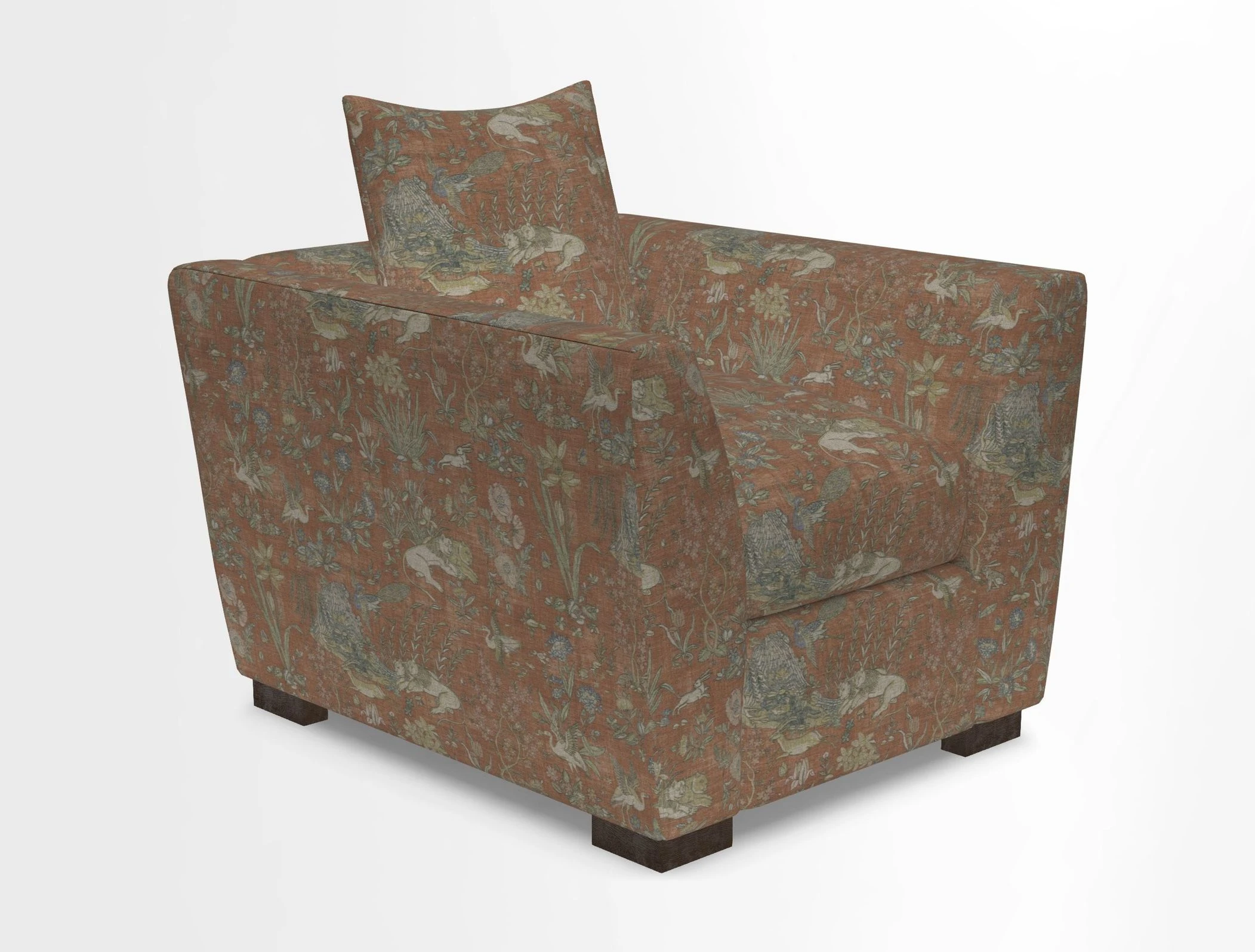Hambledon Chair in Two Tone Plain  Biscuit