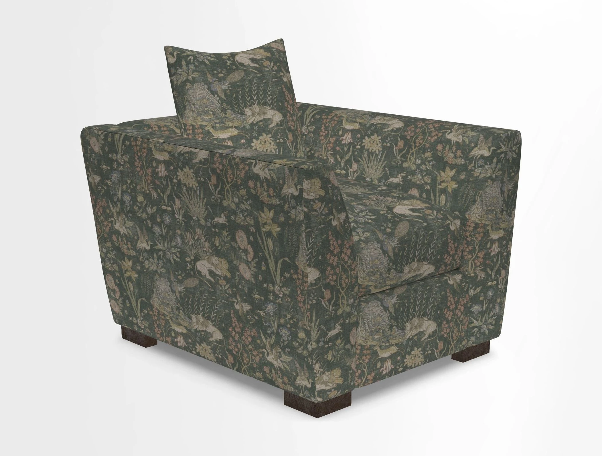 Hambledon Chair in Two Tone Plain  Biscuit