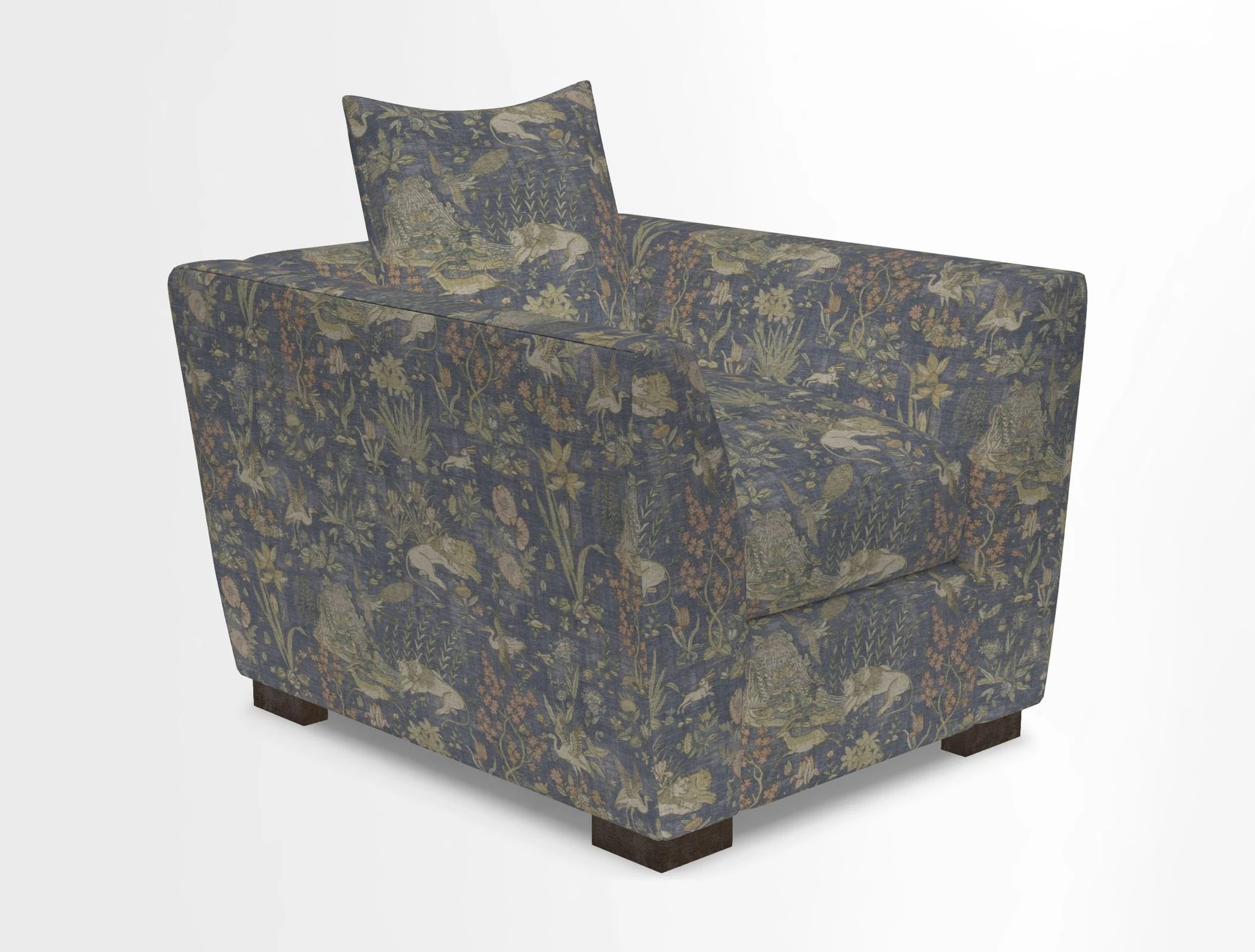 Hambledon Chair in Two Tone Plain  Biscuit
