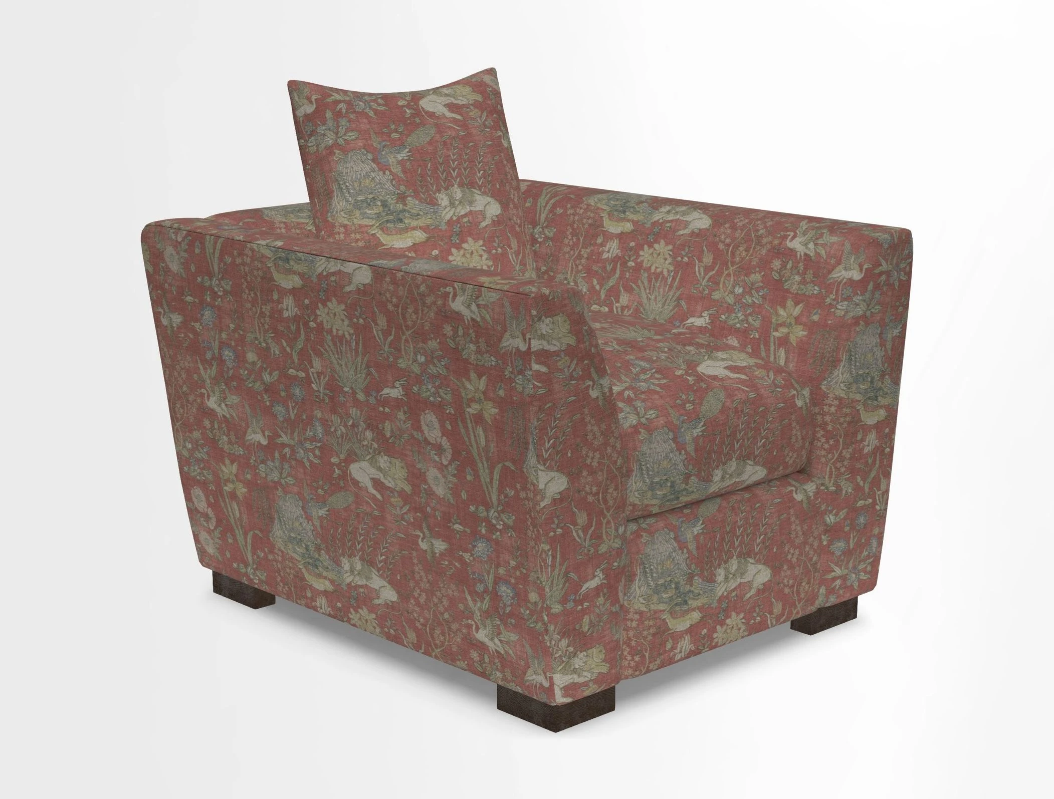 Hambledon Chair in Two Tone Plain  Biscuit