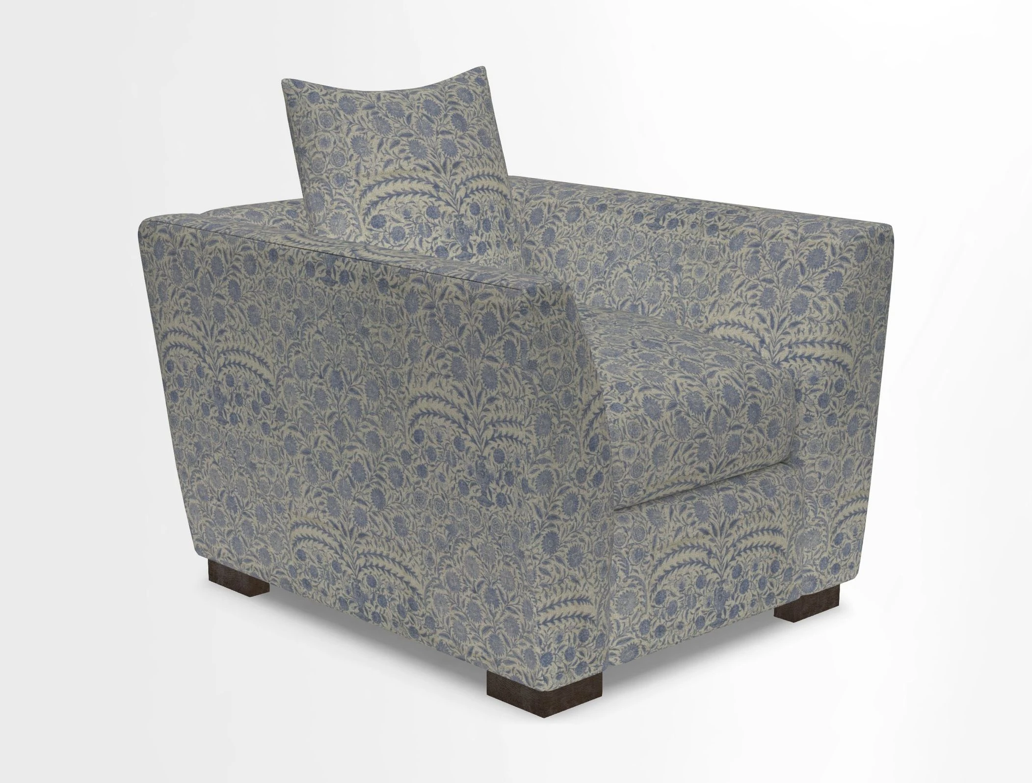 Hambledon Chair in Two Tone Plain  Biscuit