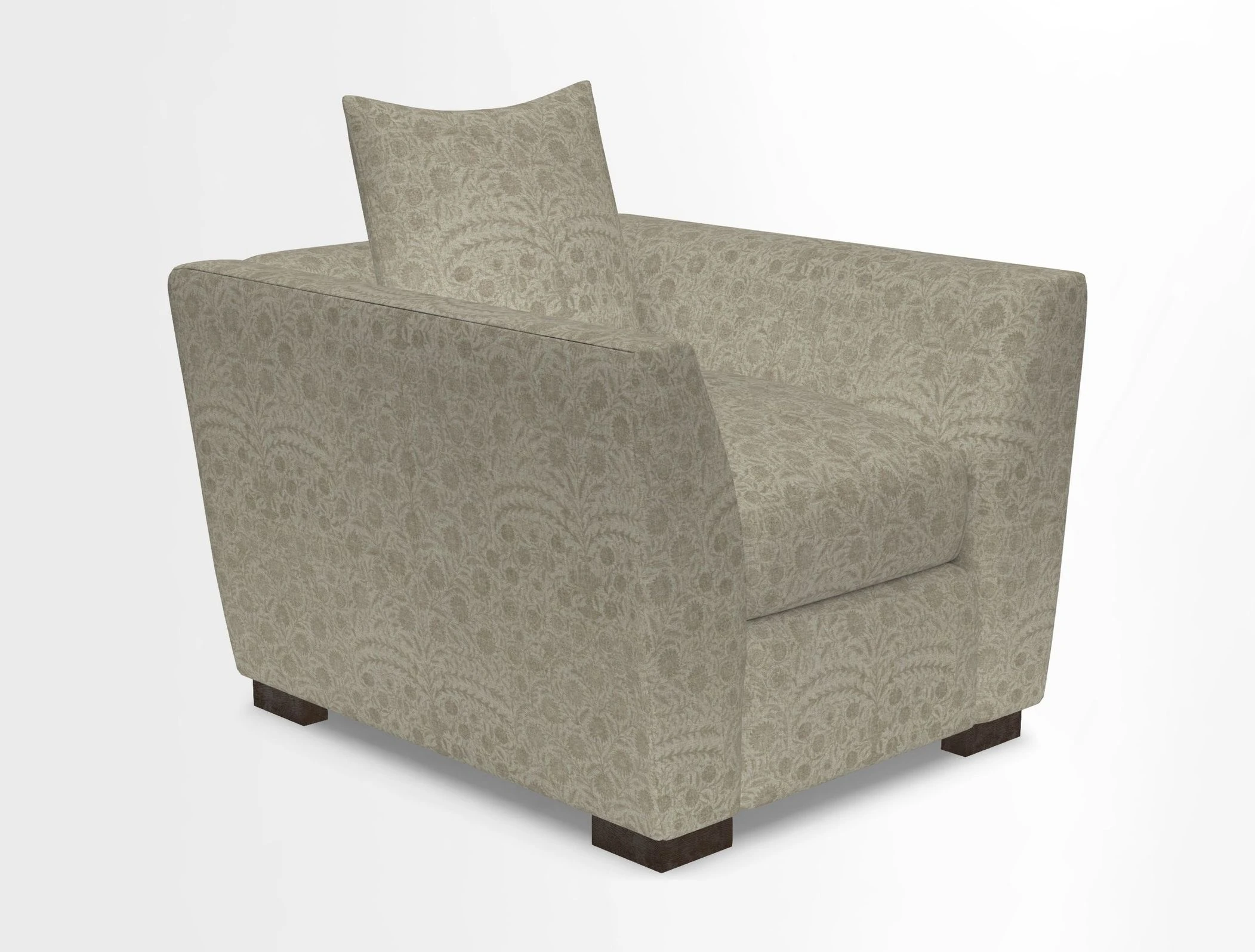 Hambledon Chair in Two Tone Plain  Biscuit