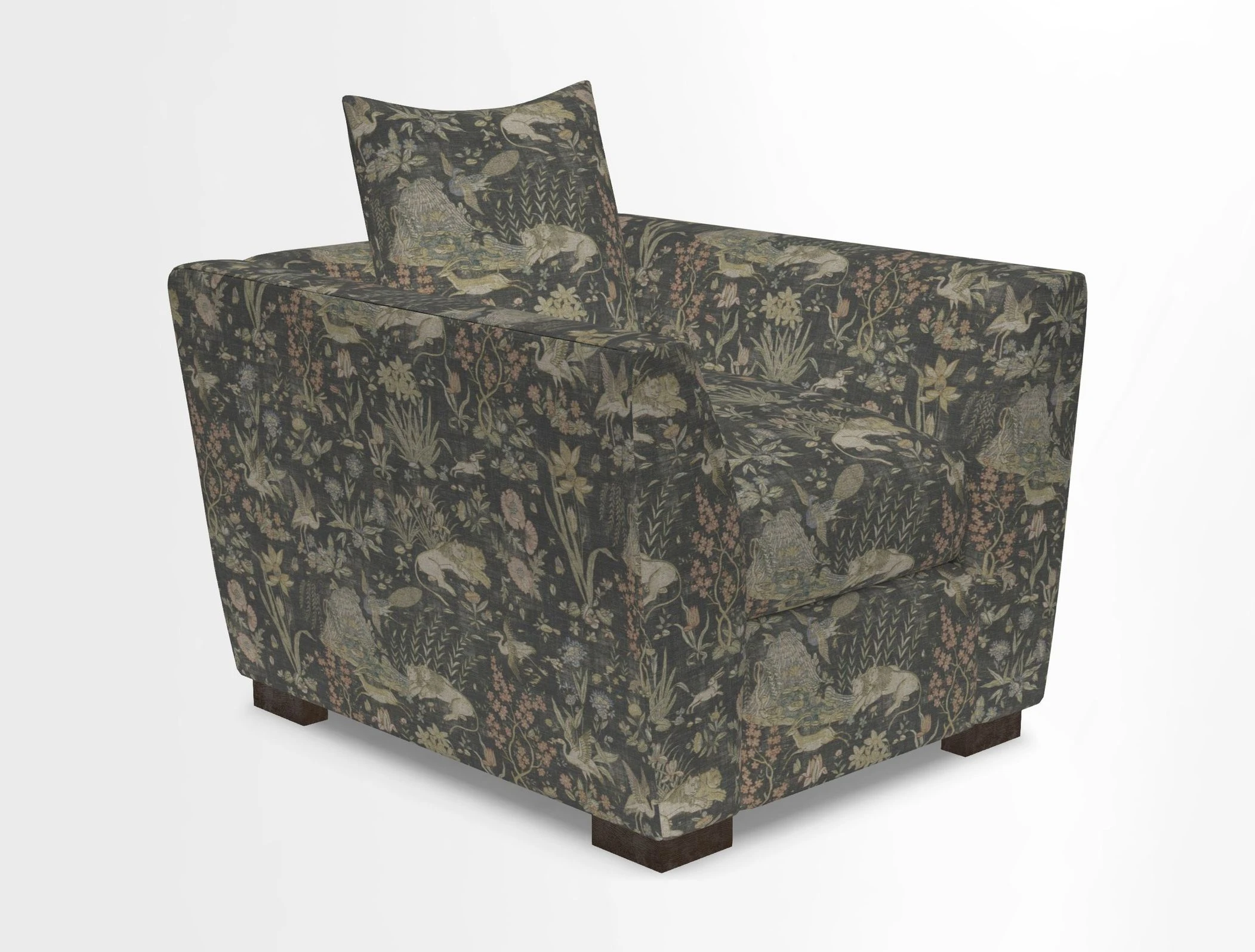 Hambledon Chair in Two Tone Plain  Biscuit