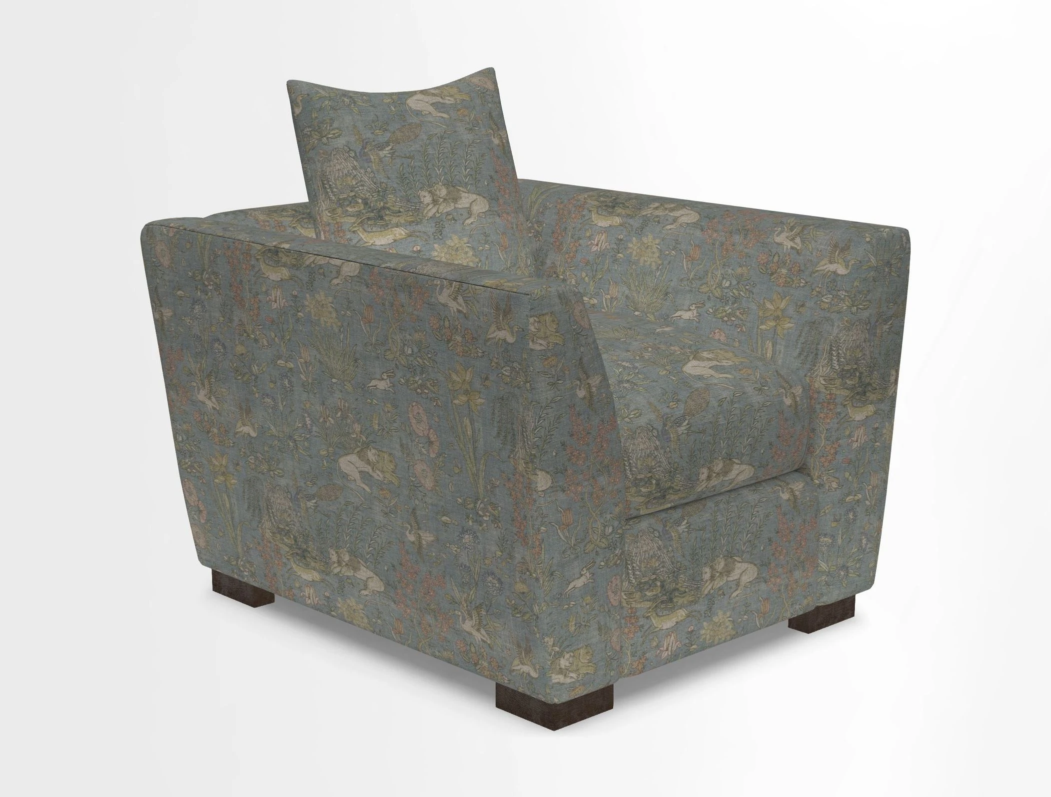Hambledon Chair in Two Tone Plain  Biscuit