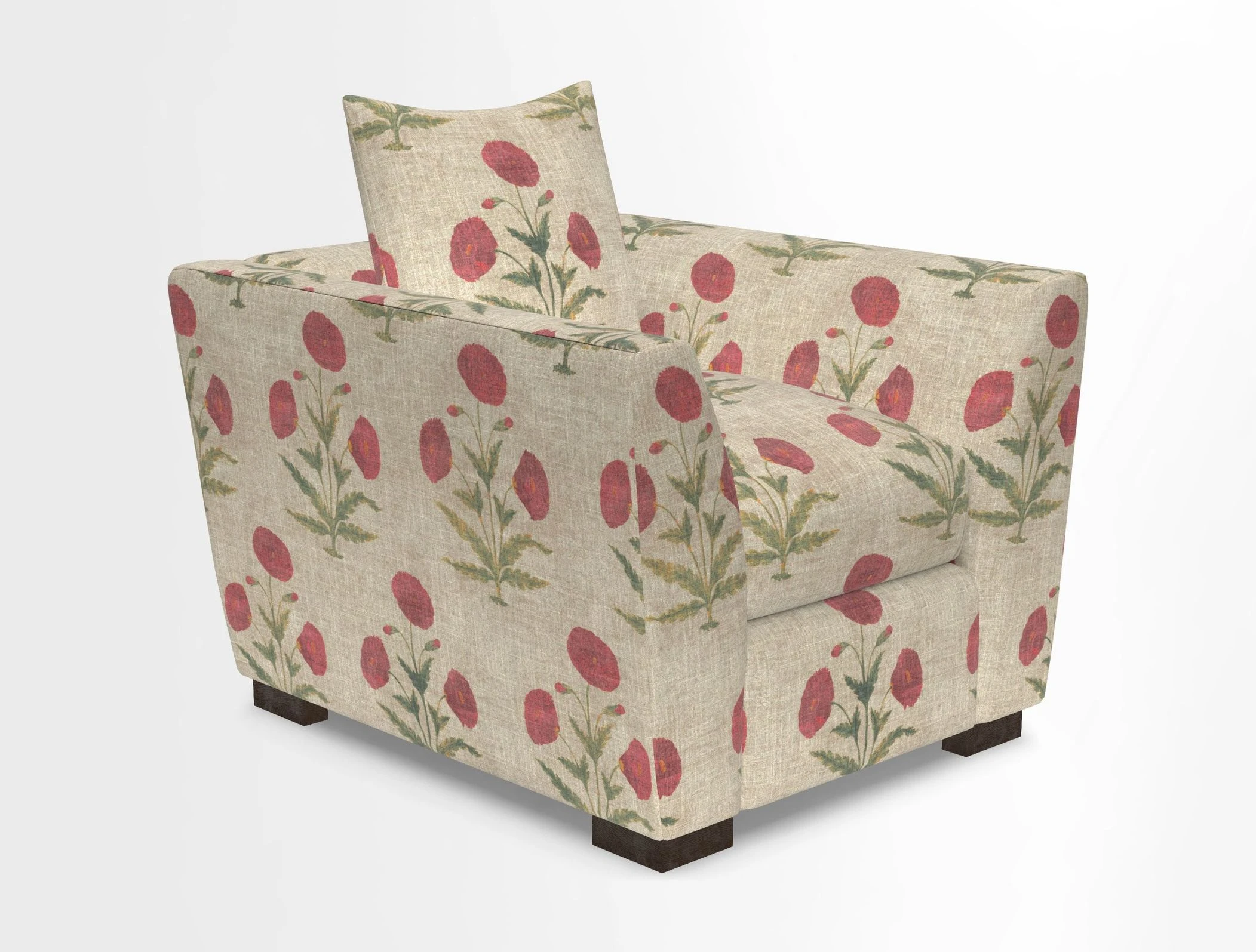 Hambledon Chair in Two Tone Plain  Biscuit