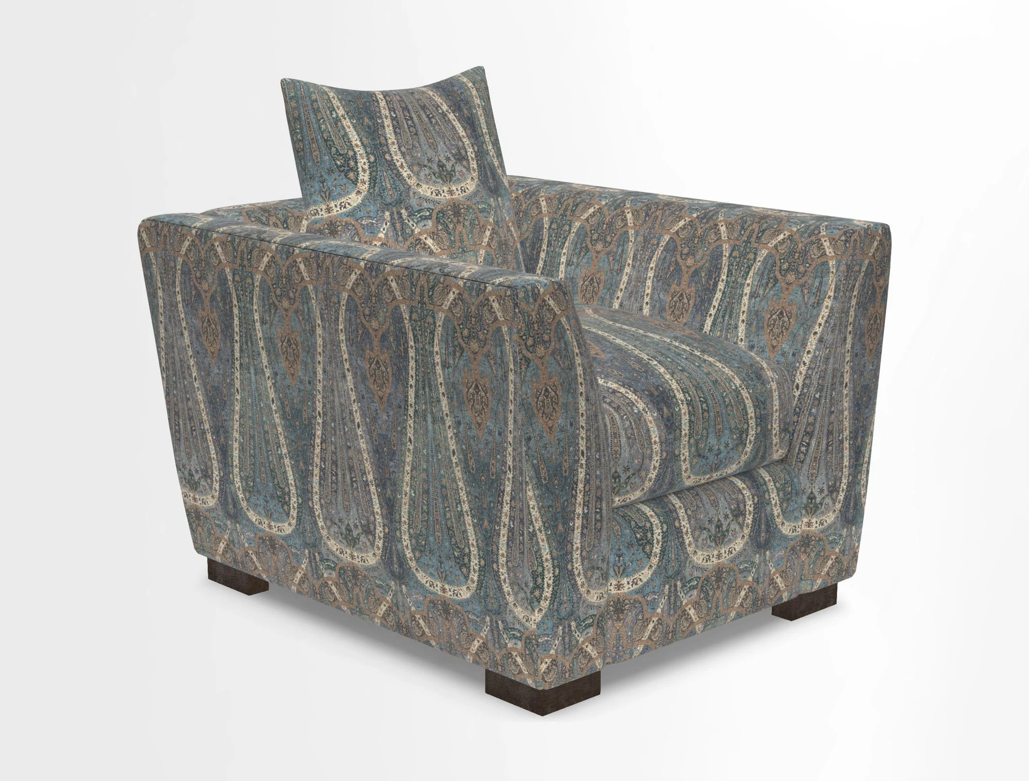 Hambledon Chair in Two Tone Plain  Biscuit