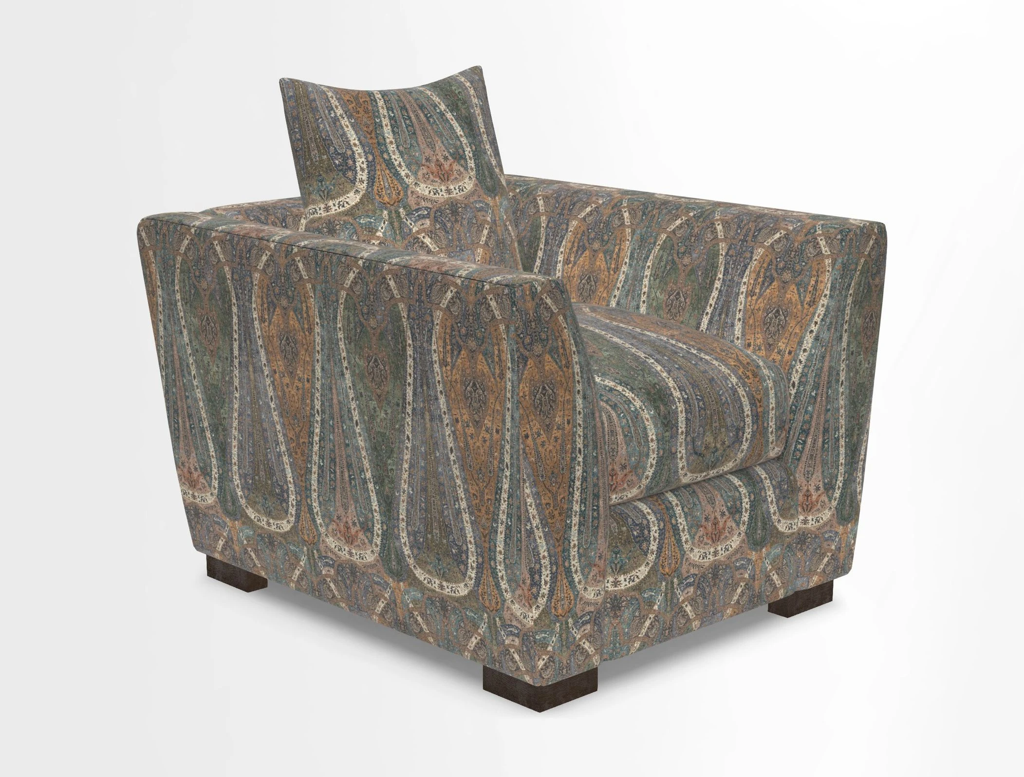 Hambledon Chair in Two Tone Plain  Biscuit
