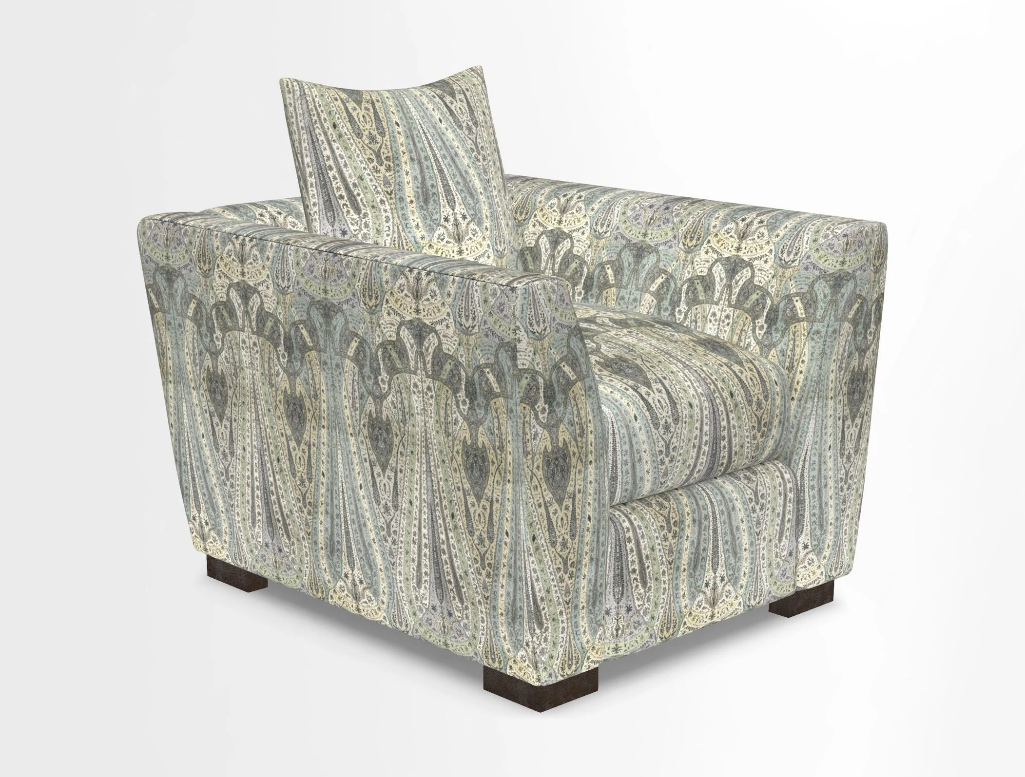 Hambledon Chair in Two Tone Plain  Biscuit