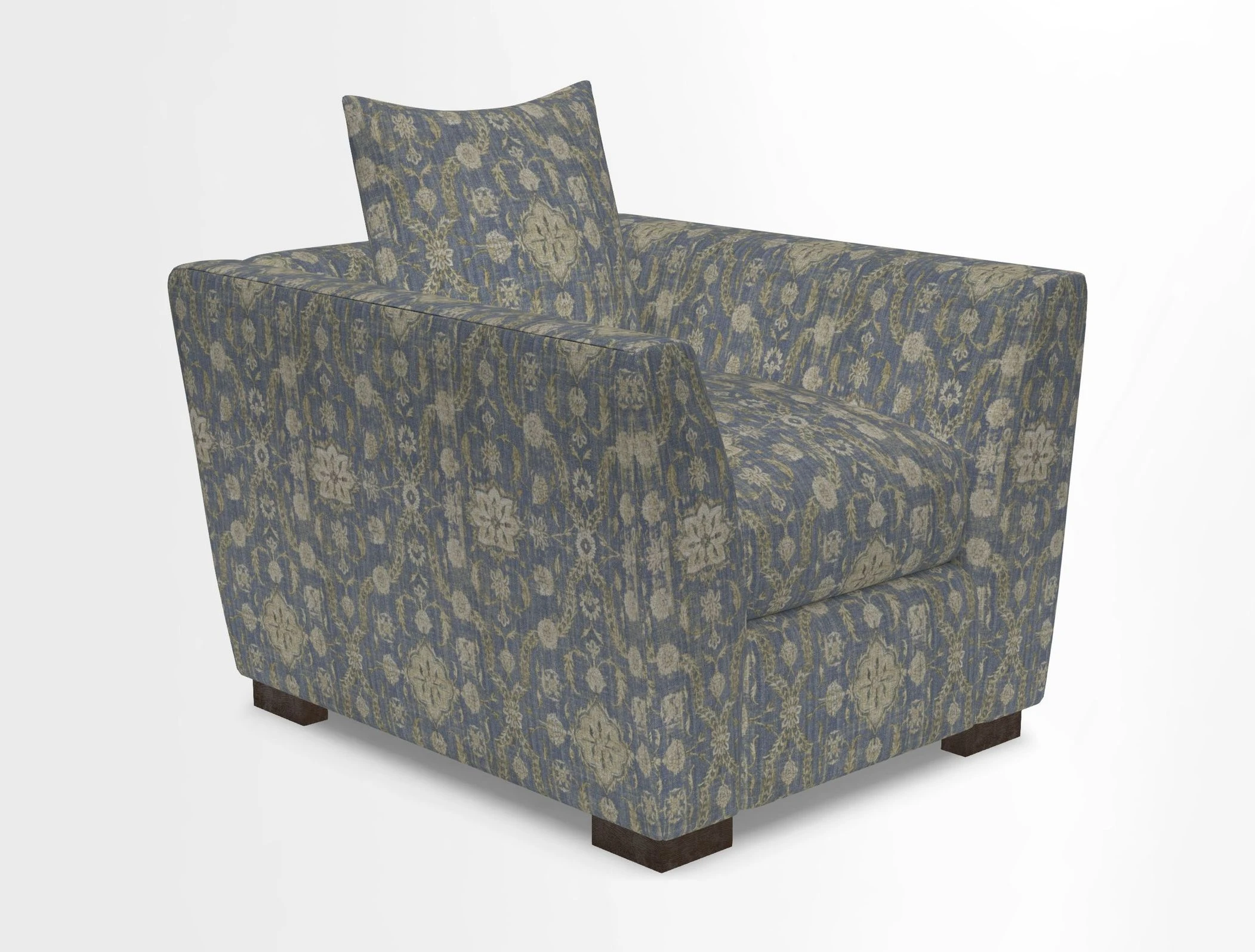 Hambledon Chair in Two Tone Plain  Biscuit